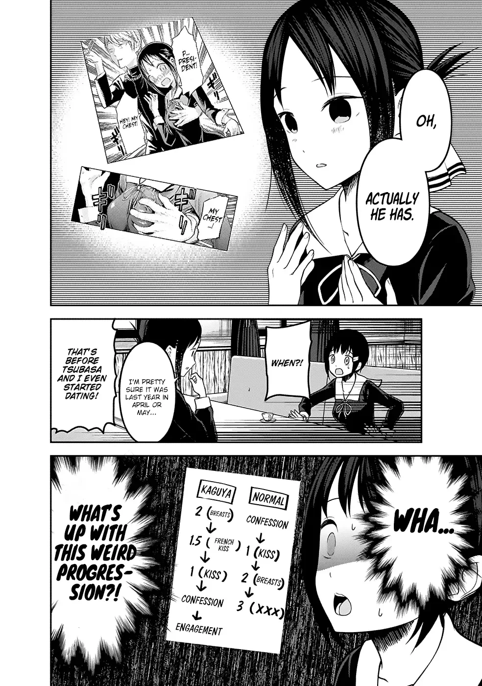 Kaguya Wants to be Confessed To: The Geniuses' War of Love and Brains Chapter 167 page 15