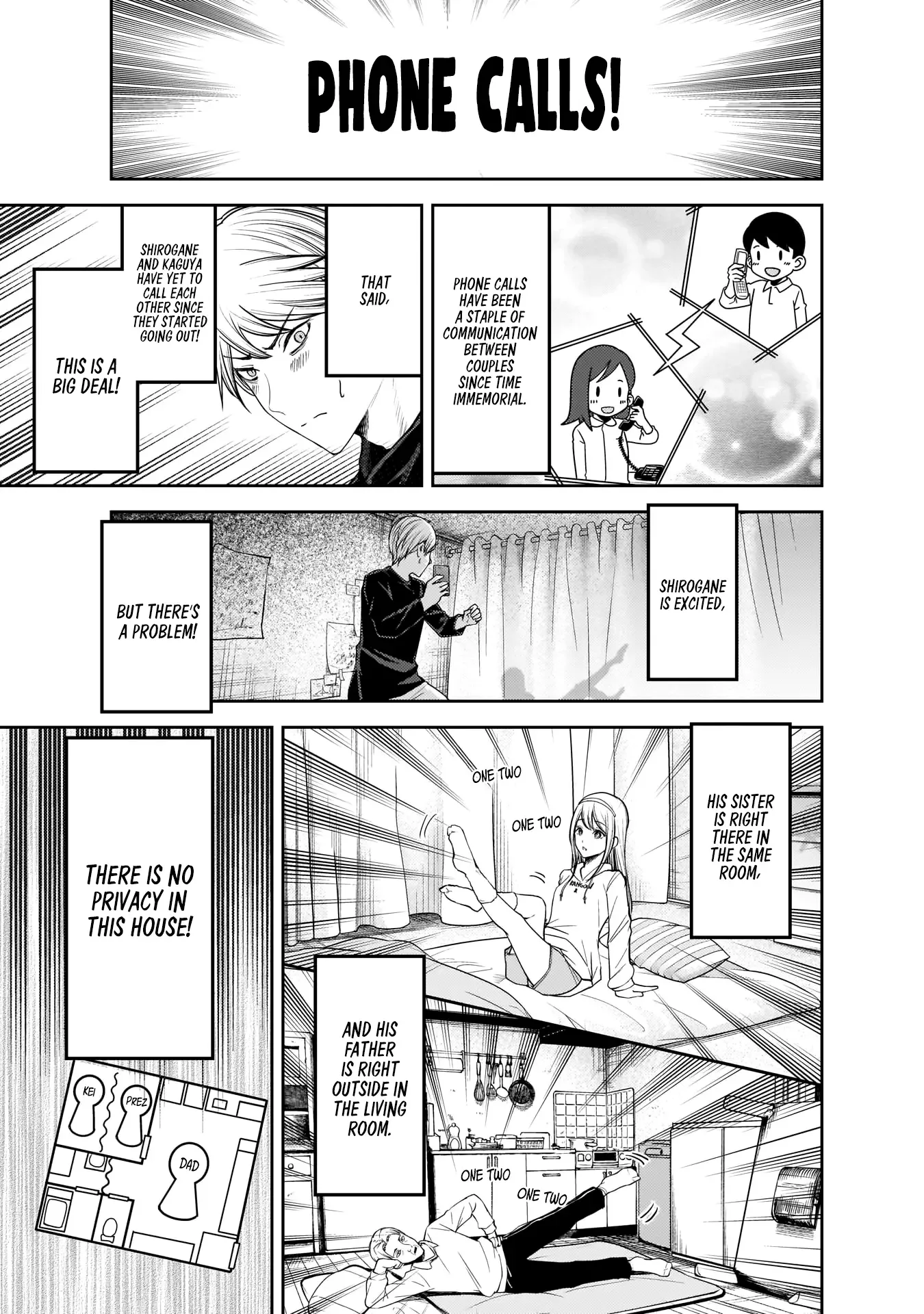 Kaguya Wants to be Confessed To: The Geniuses' War of Love and Brains Chapter 170 page 4