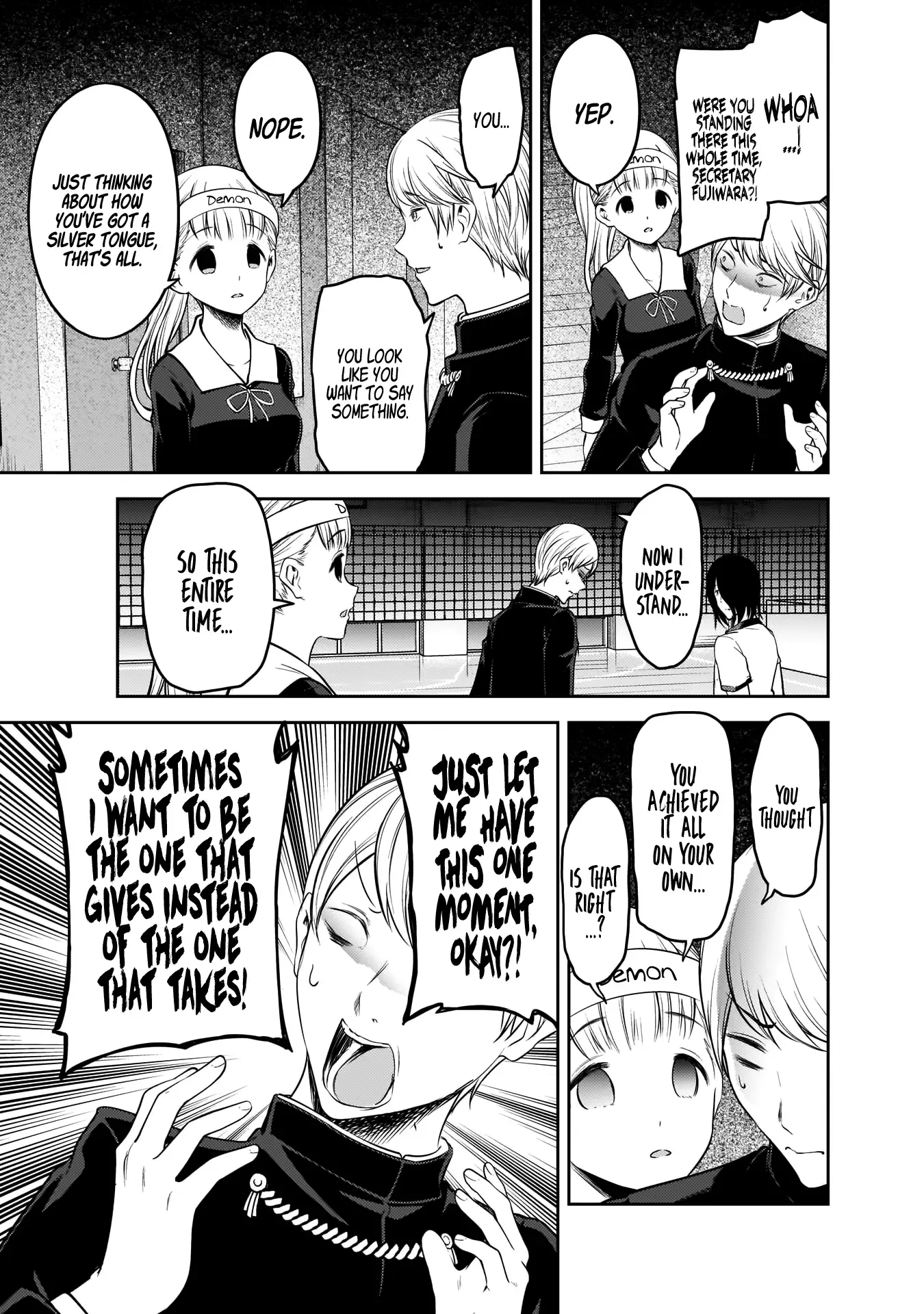 Kaguya Wants to be Confessed To: The Geniuses' War of Love and Brains Chapter 176 page 14