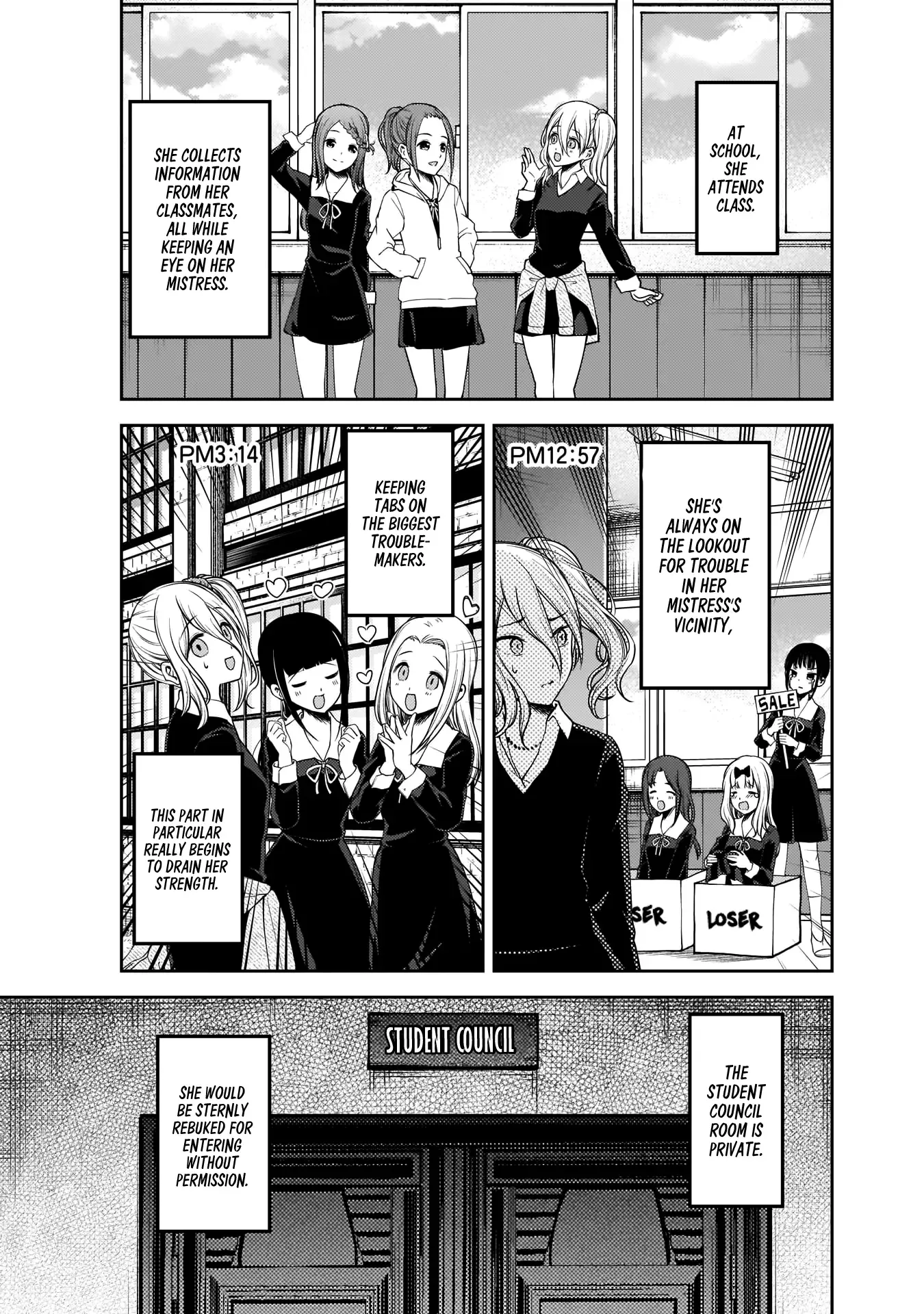 Kaguya Wants to be Confessed To: The Geniuses' War of Love and Brains Chapter 179.5 page 8