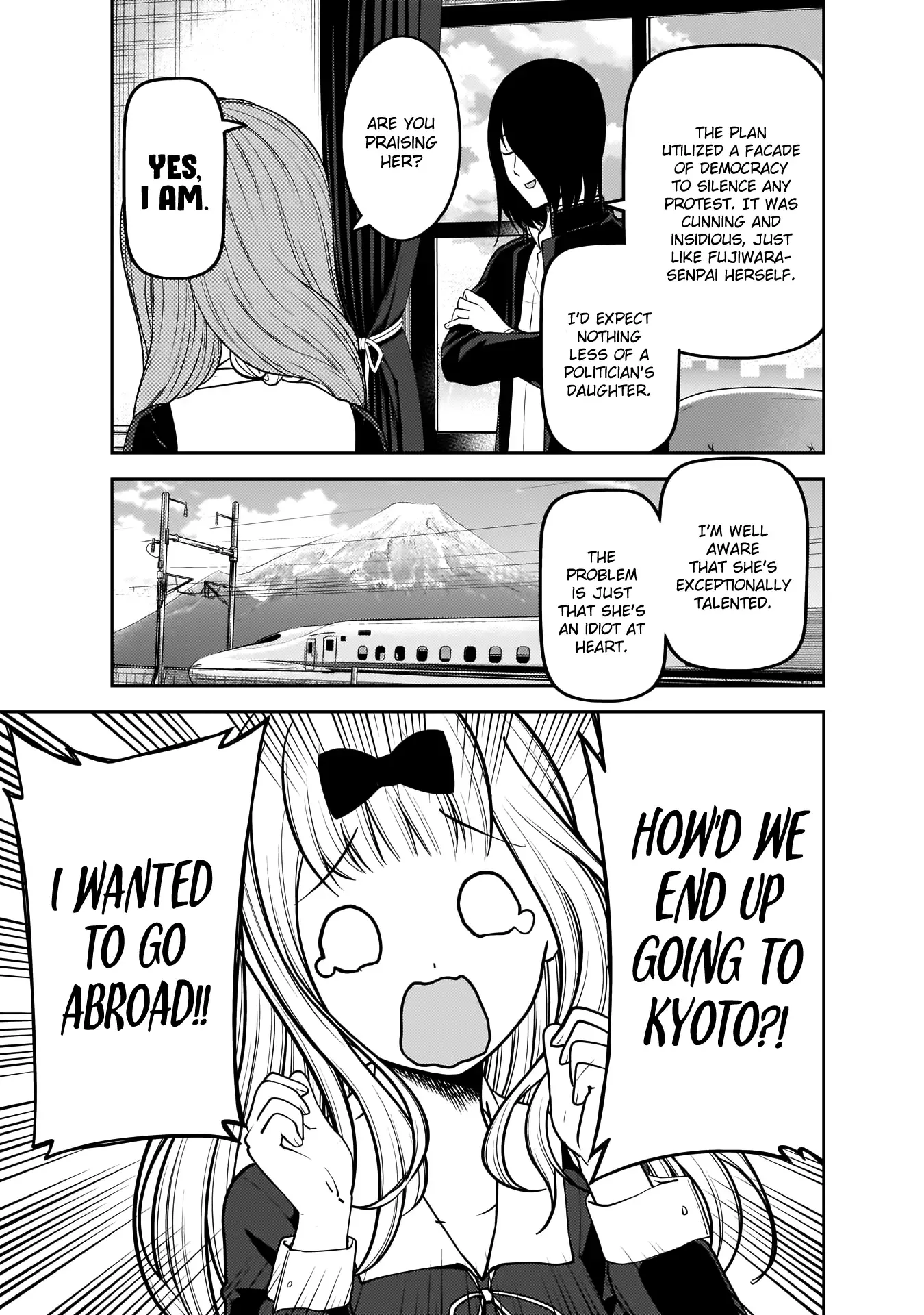 Kaguya Wants to be Confessed To: The Geniuses' War of Love and Brains Chapter 180 page 4