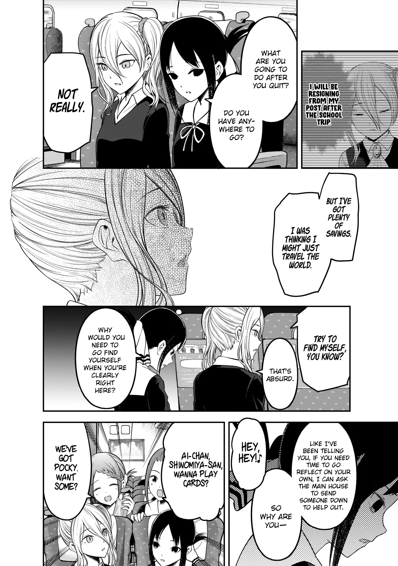 Kaguya Wants to be Confessed To: The Geniuses' War of Love and Brains Chapter 180 page 7