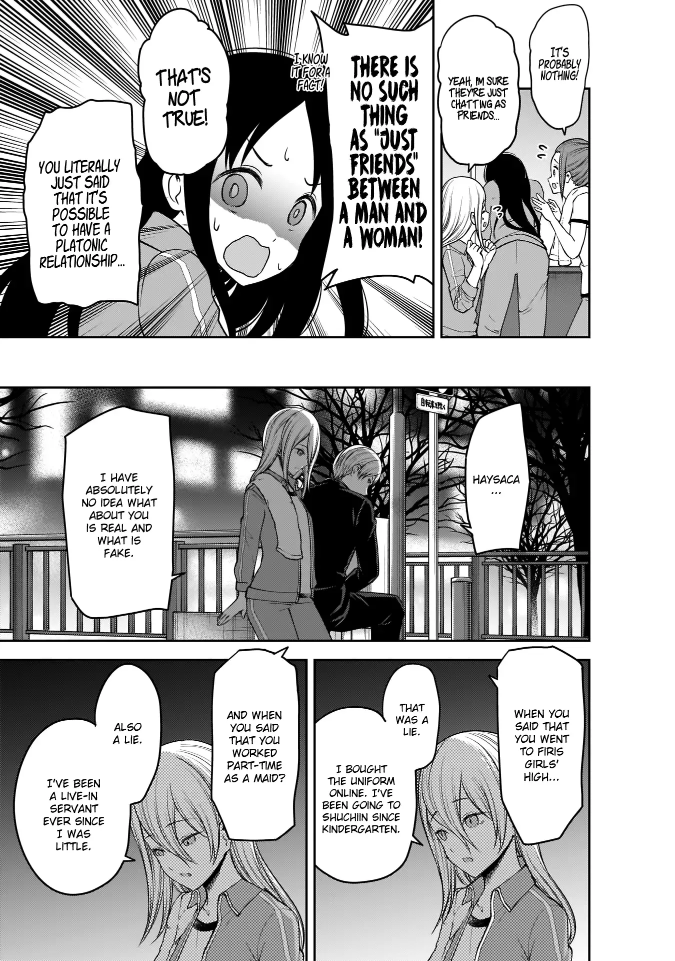 Kaguya Wants to be Confessed To: The Geniuses' War of Love and Brains Chapter 182 page 8