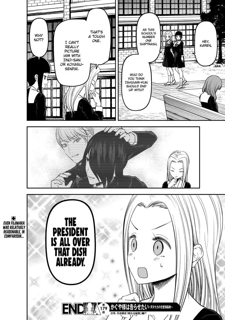 Kaguya Wants to be Confessed To: The Geniuses' War of Love and Brains Chapter 189 page 19