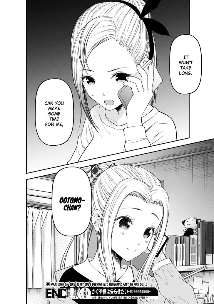 Kaguya Wants to be Confessed To: The Geniuses' War of Love and Brains Chapter 191 page 19