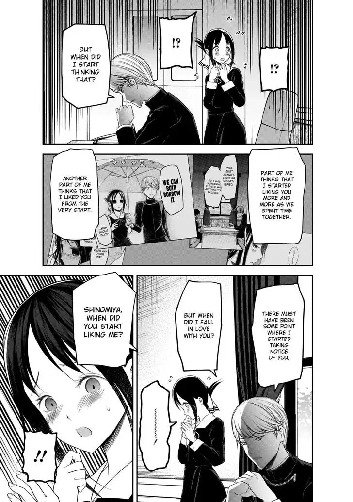 Kaguya Wants to be Confessed To: The Geniuses' War of Love and Brains Chapter 193 page 12