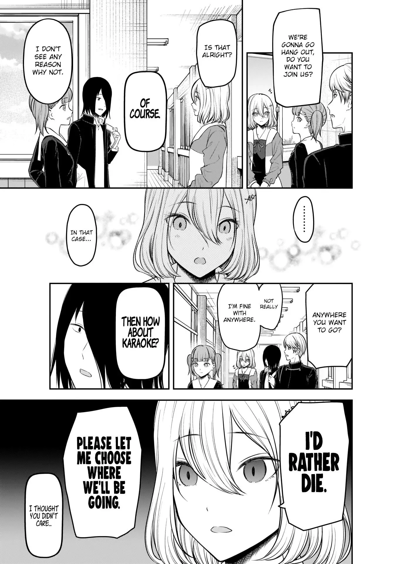 Kaguya Wants to be Confessed To: The Geniuses' War of Love and Brains Chapter 196 page 6