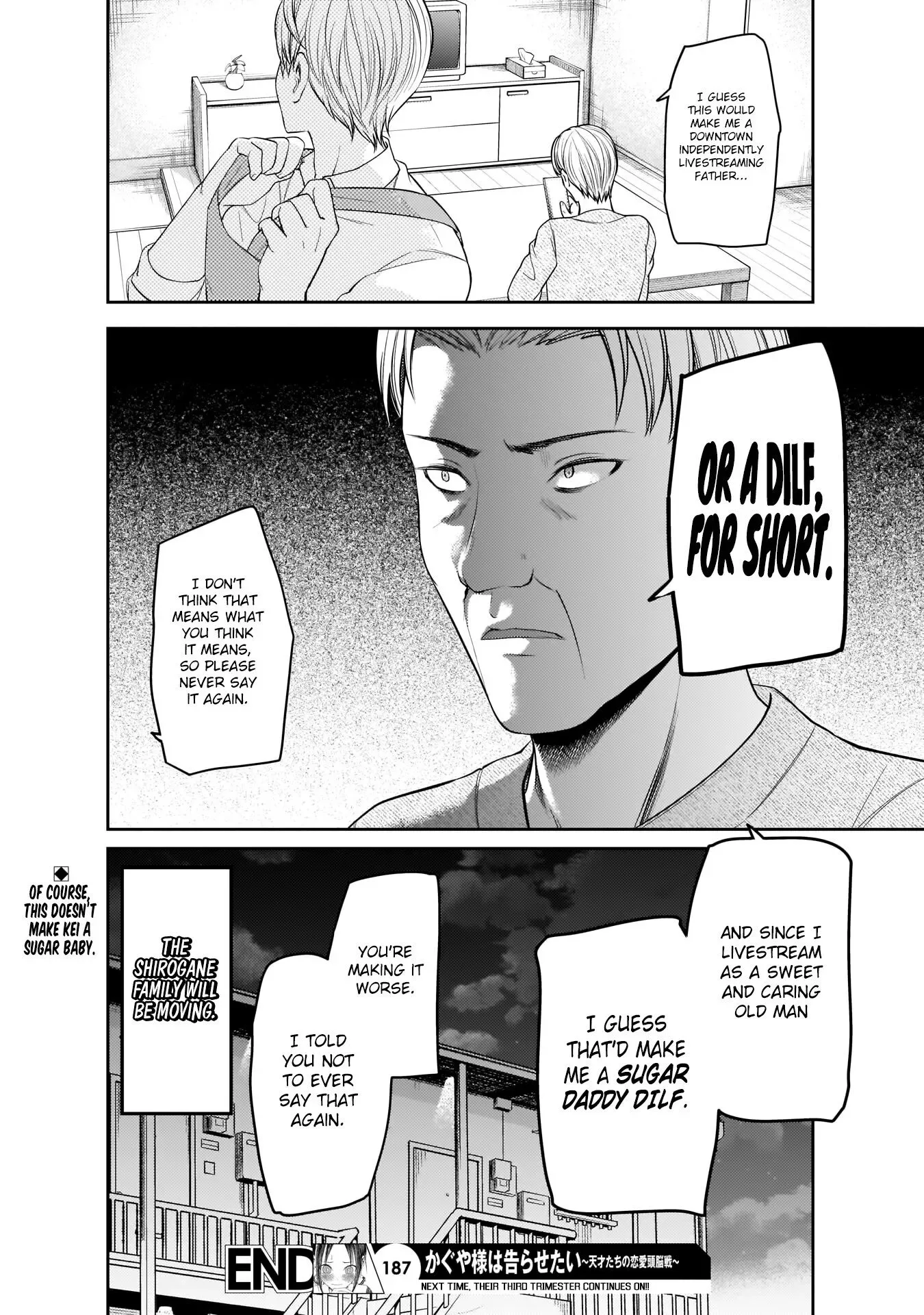 Kaguya Wants to be Confessed To: The Geniuses' War of Love and Brains Chapter 197 page 19