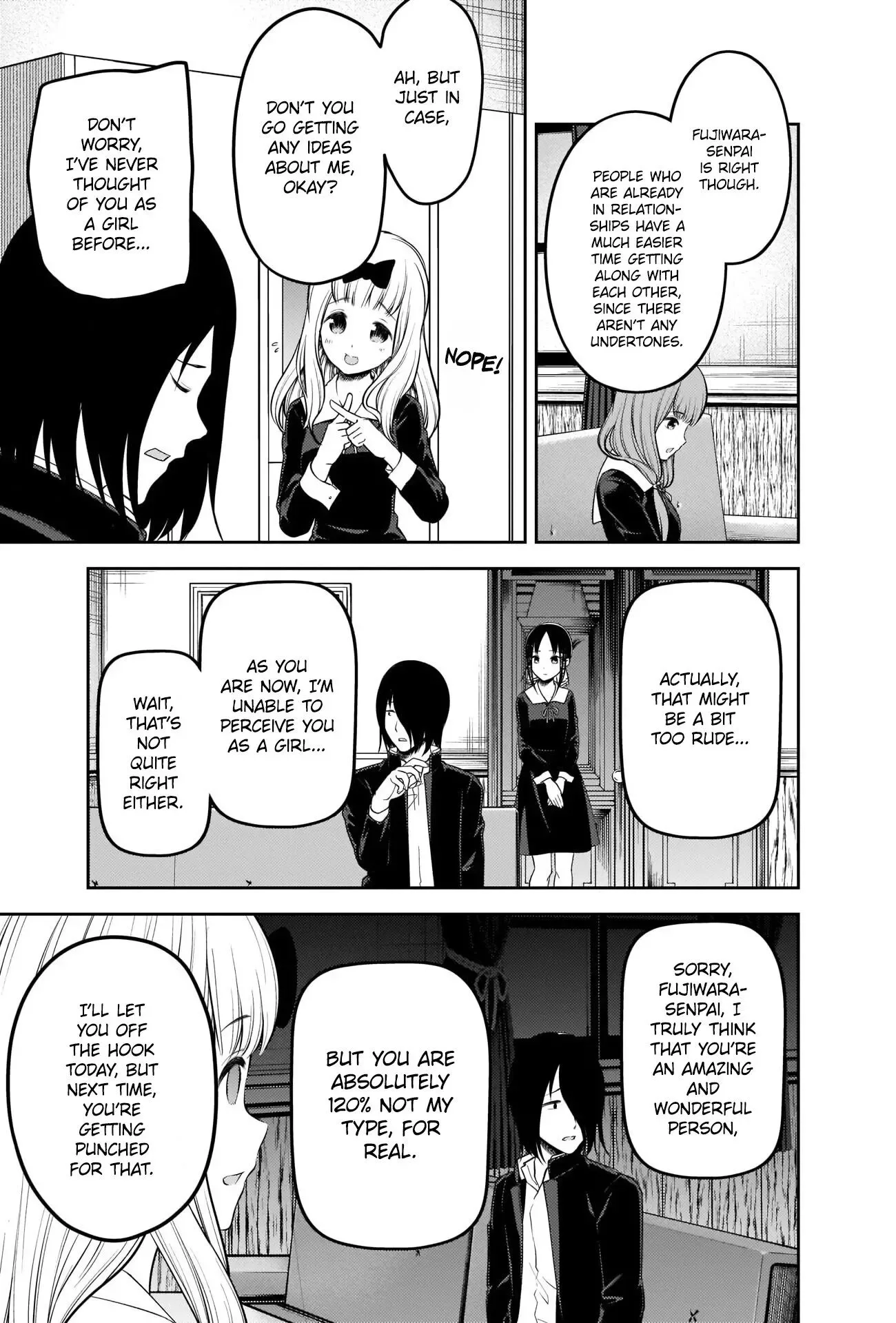 Kaguya Wants to be Confessed To: The Geniuses' War of Love and Brains Chapter 206 page 5