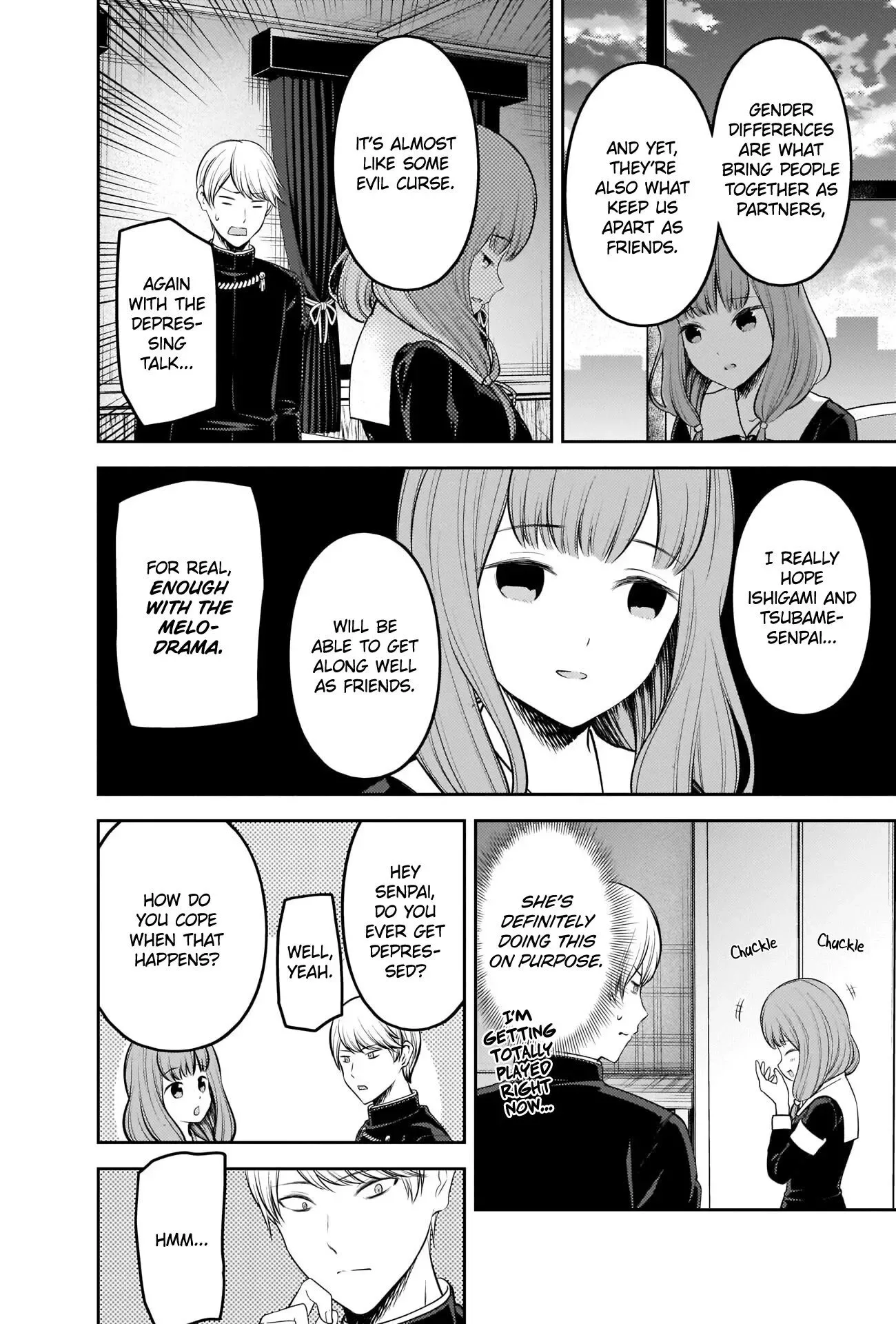 Kaguya Wants to be Confessed To: The Geniuses' War of Love and Brains Chapter 206 page 14