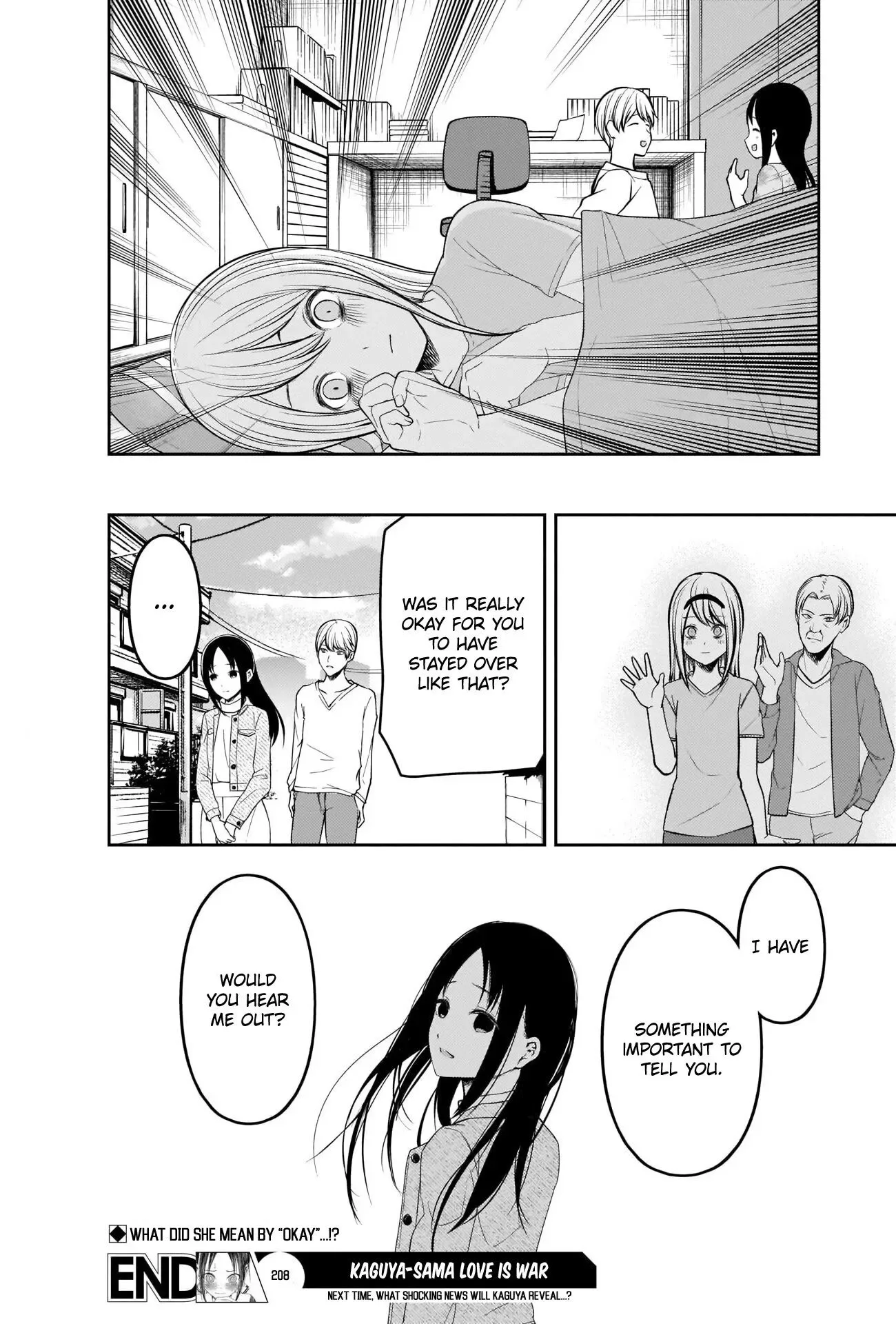 Kaguya Wants to be Confessed To: The Geniuses' War of Love and Brains Chapter 208 page 19
