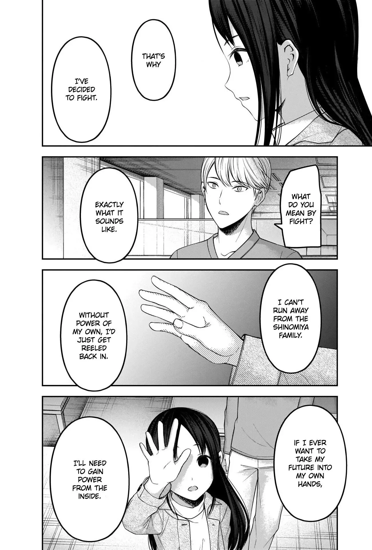 Kaguya Wants to be Confessed To: The Geniuses' War of Love and Brains Chapter 209 page 12