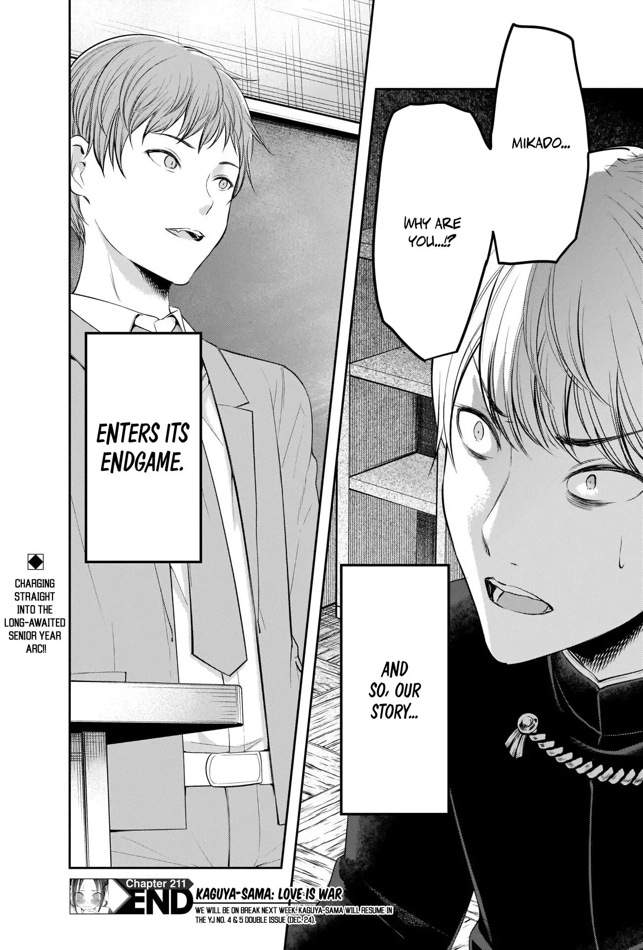 Kaguya Wants to be Confessed To: The Geniuses' War of Love and Brains Chapter 211 page 18
