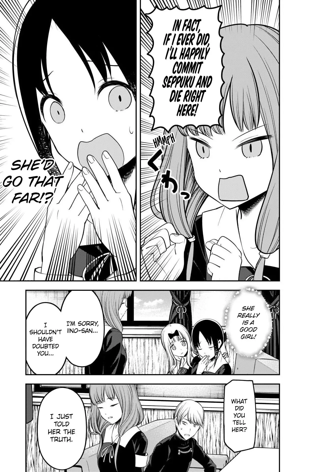 Kaguya Wants to be Confessed To: The Geniuses' War of Love and Brains Chapter 213 page 17