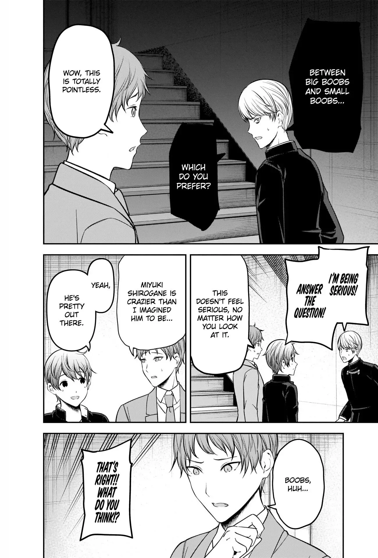 Kaguya Wants to be Confessed To: The Geniuses' War of Love and Brains Chapter 215 page 8