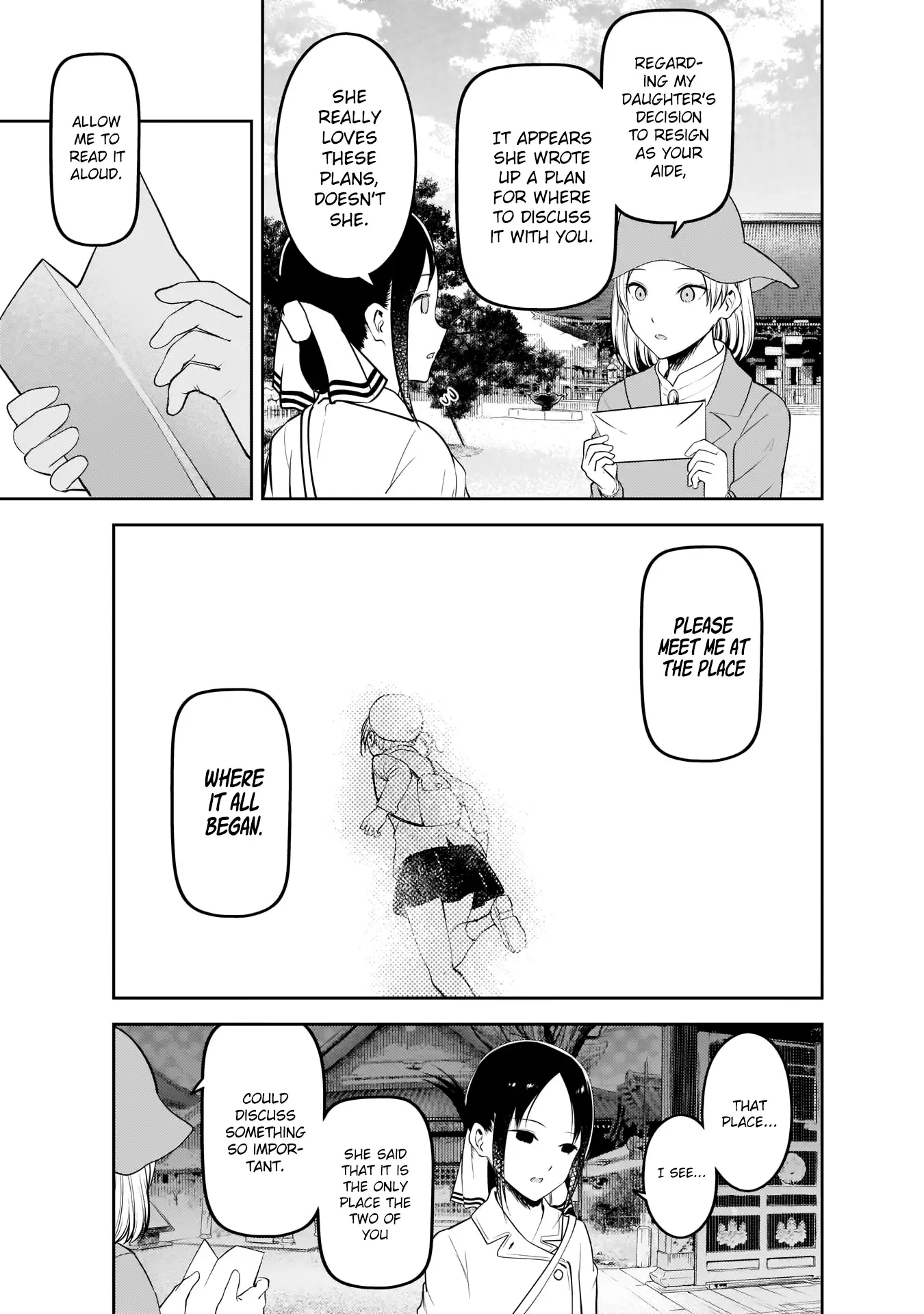 Kaguya Wants to be Confessed To: The Geniuses' War of Love and Brains Chapter 183 page 18