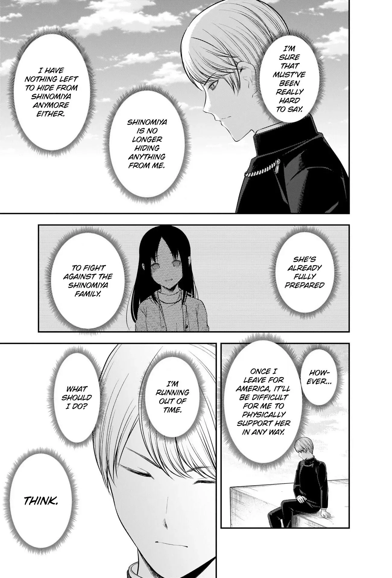 Kaguya Wants to be Confessed To: The Geniuses' War of Love and Brains Chapter 212 page 17