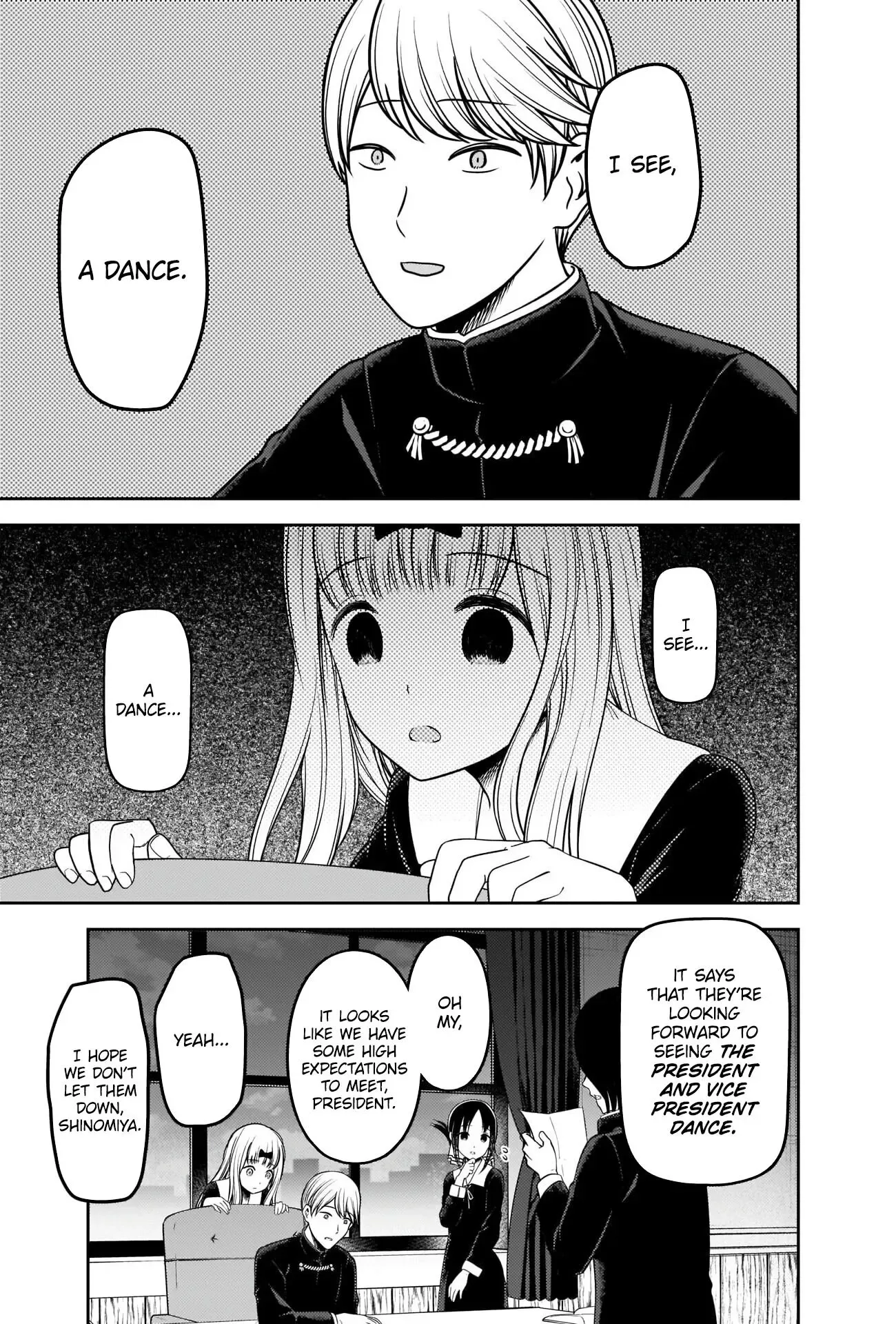 Kaguya Wants to be Confessed To: The Geniuses' War of Love and Brains Chapter 224 page 3