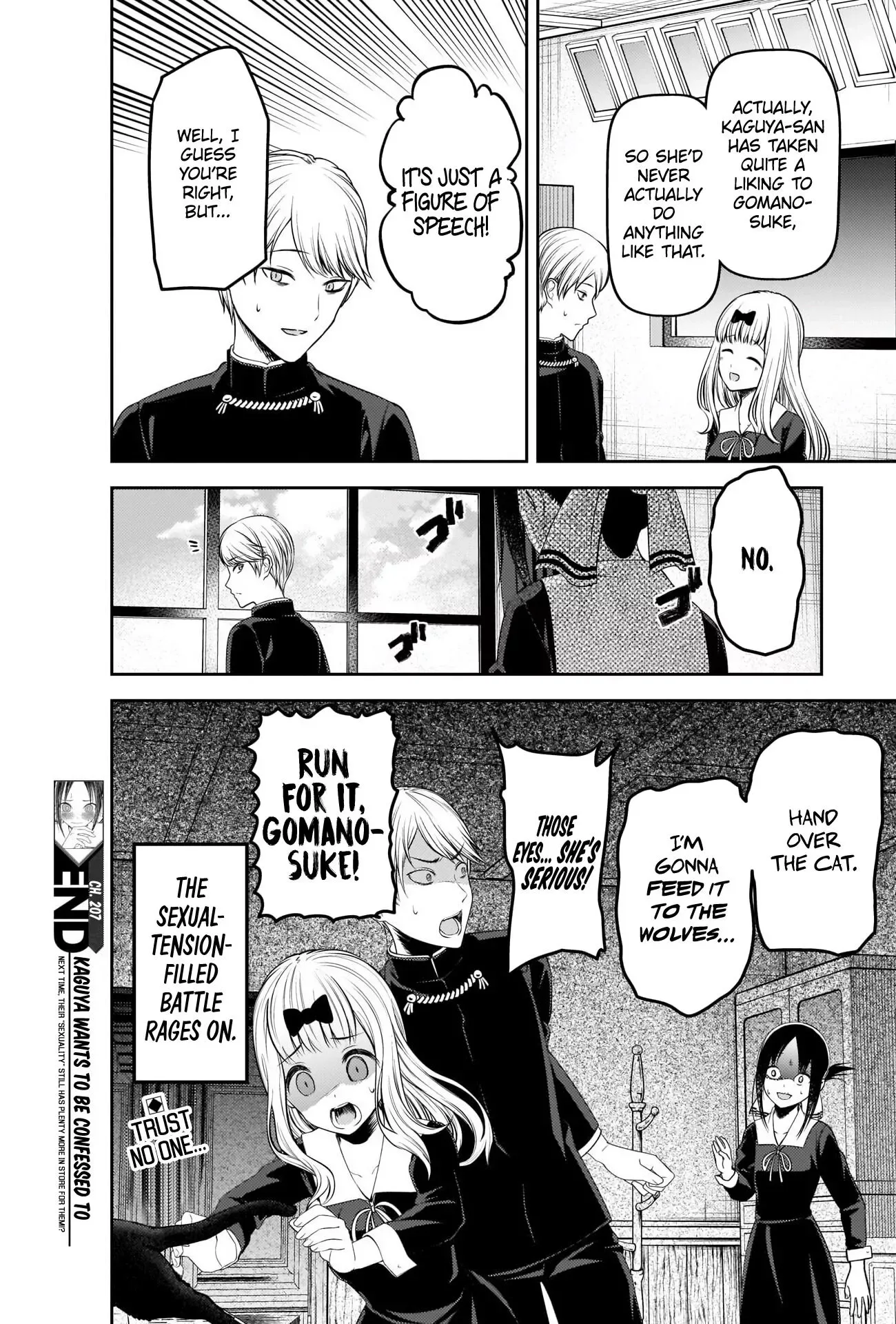 Kaguya Wants to be Confessed To: The Geniuses' War of Love and Brains Chapter 217 page 19