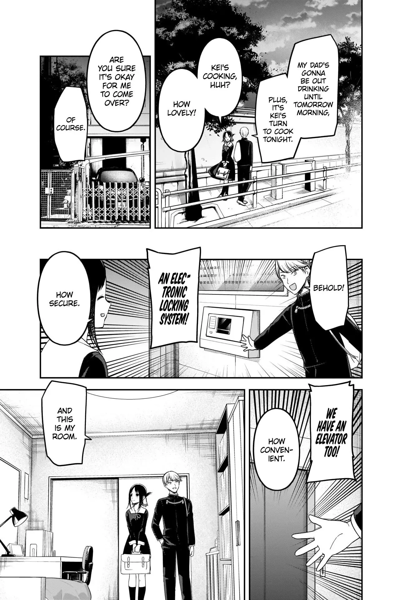 Kaguya Wants to be Confessed To: The Geniuses' War of Love and Brains Chapter 218 page 11