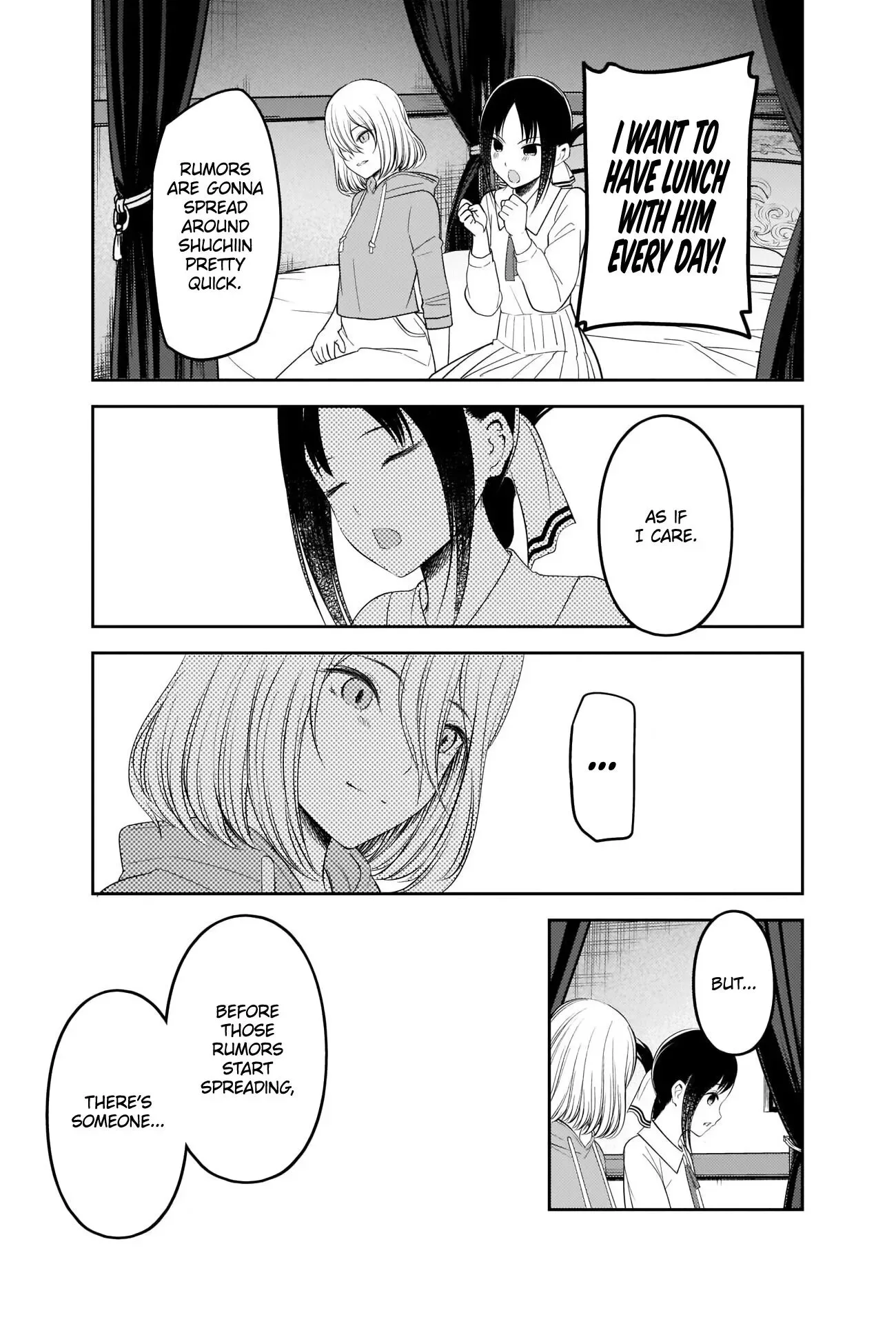 Kaguya Wants to be Confessed To: The Geniuses' War of Love and Brains Chapter 221 page 17
