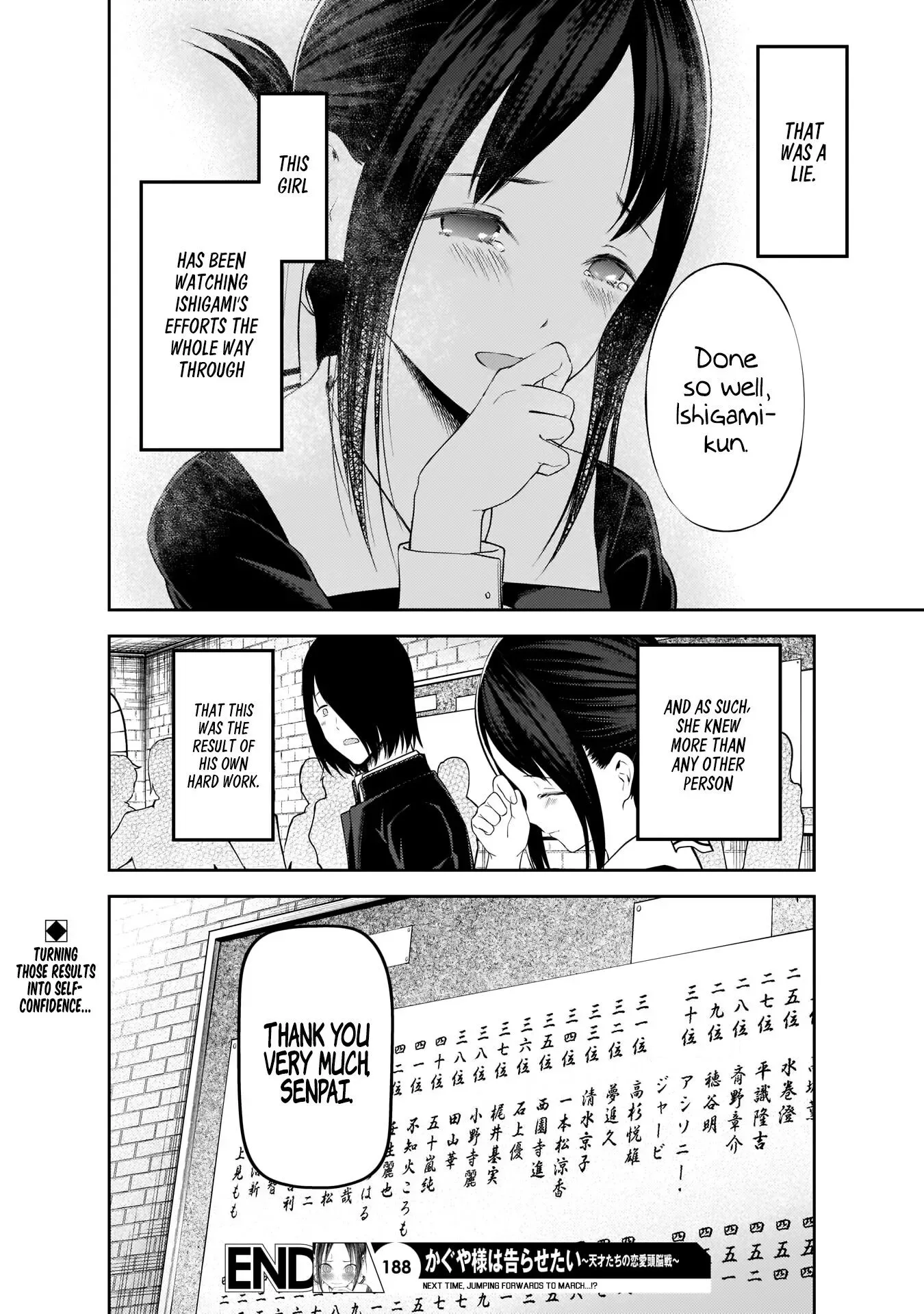 Kaguya Wants to be Confessed To: The Geniuses' War of Love and Brains Chapter 198 page 19