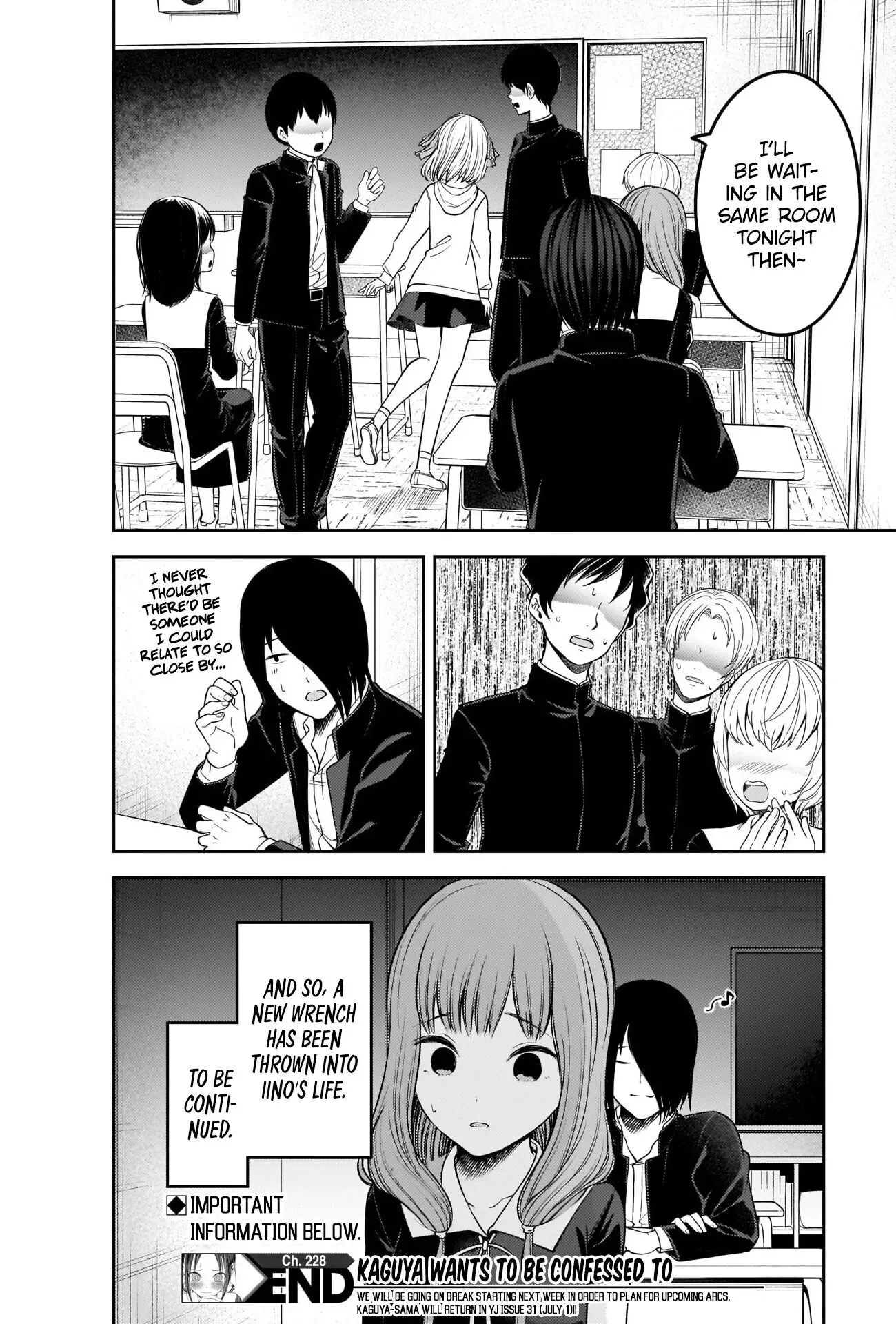 Kaguya Wants to be Confessed To: The Geniuses' War of Love and Brains Chapter 228 page 18