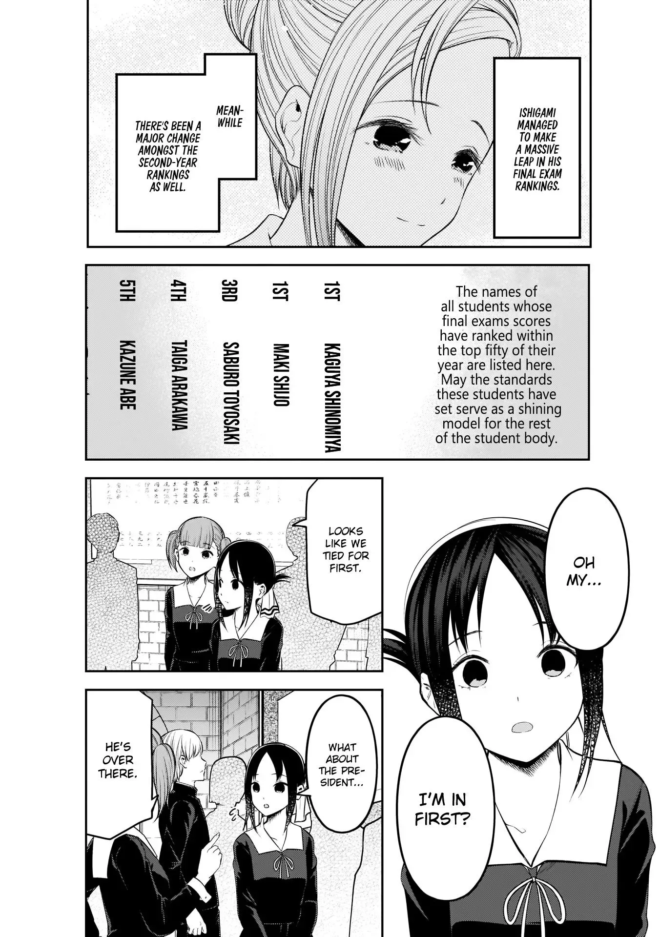 Kaguya Wants to be Confessed To: The Geniuses' War of Love and Brains Chapter 199 page 3