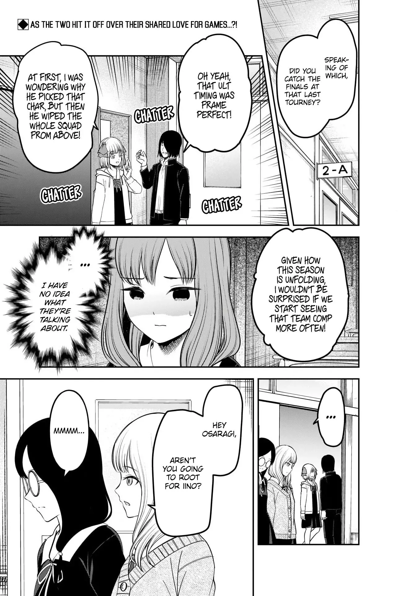 Kaguya Wants to be Confessed To: The Geniuses' War of Love and Brains Chapter 229 page 2