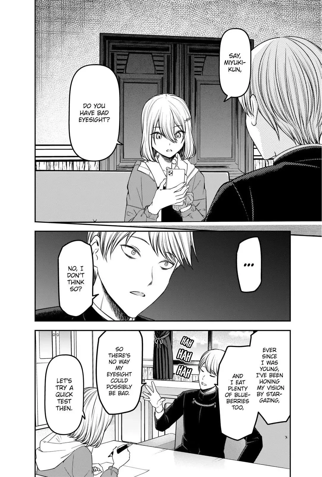 Kaguya Wants to be Confessed To: The Geniuses' War of Love and Brains Chapter 237 page 4