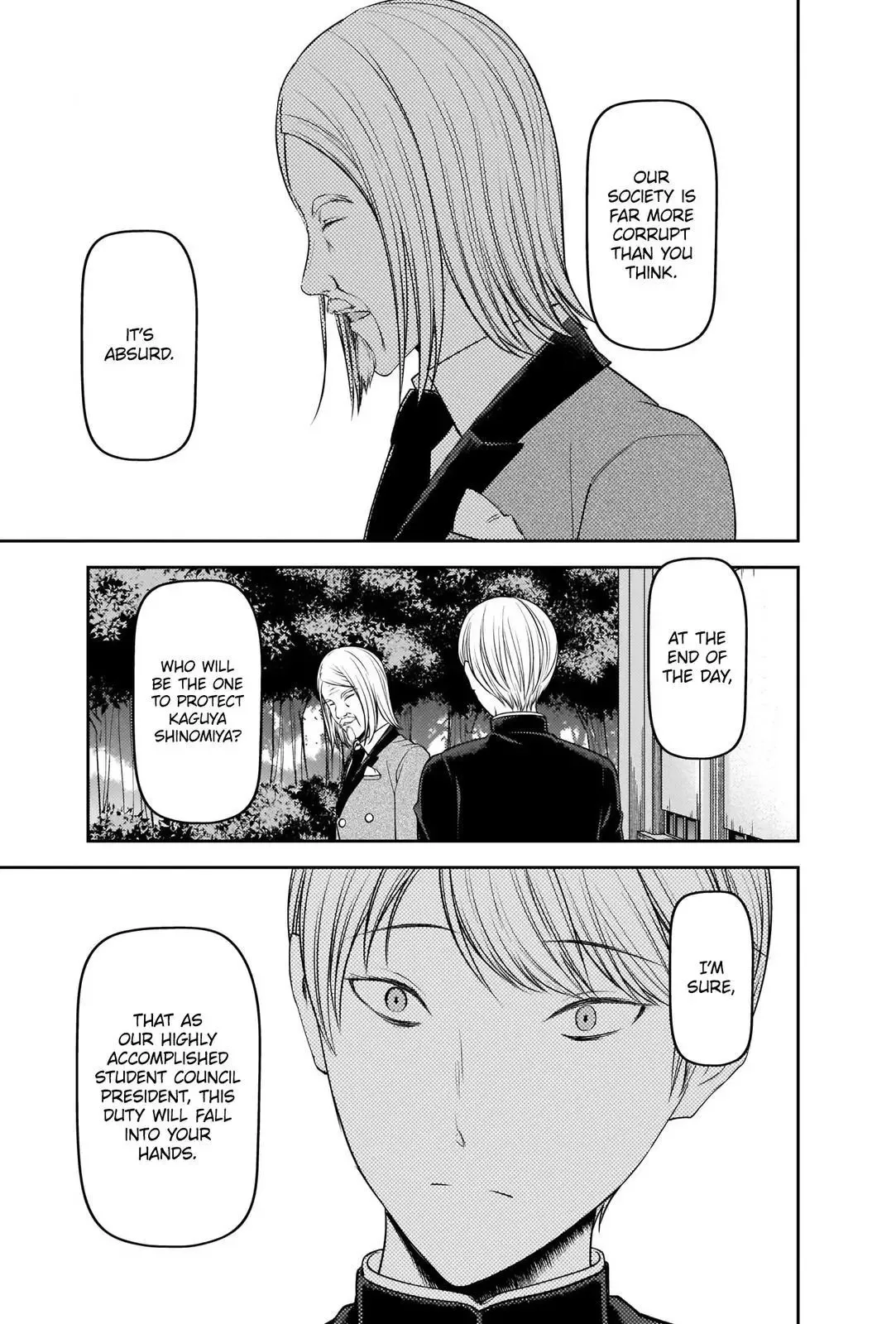Kaguya Wants to be Confessed To: The Geniuses' War of Love and Brains Chapter 239 page 13