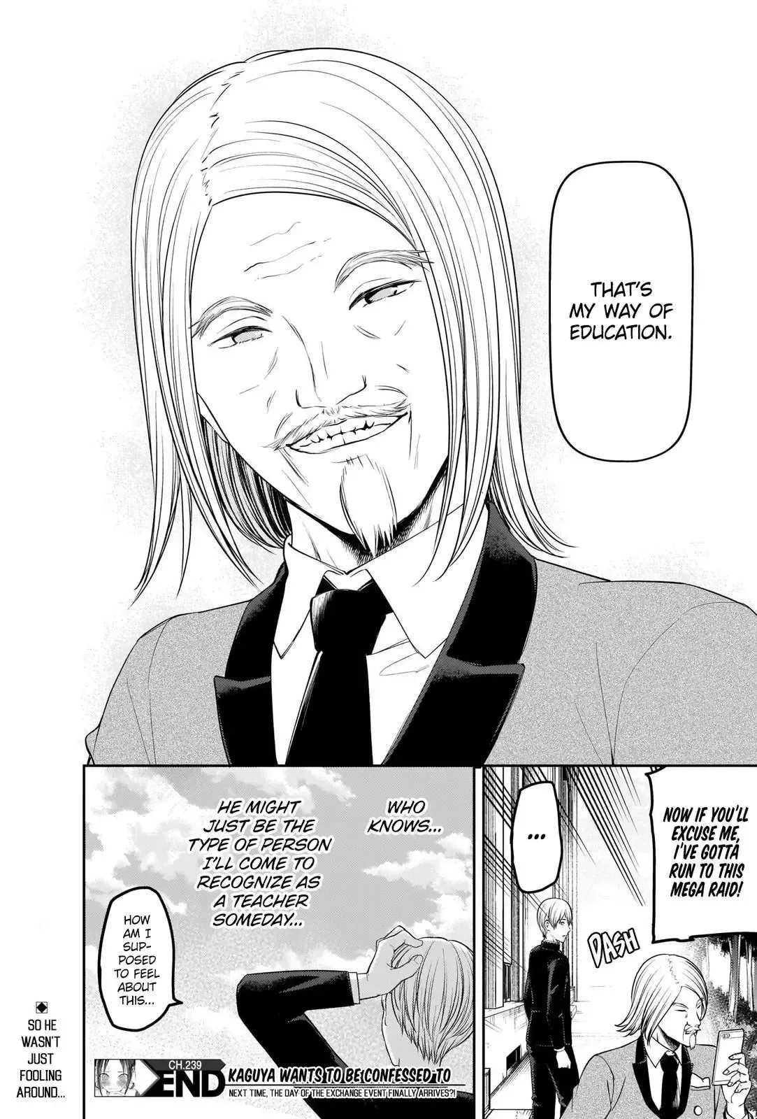 Kaguya Wants to be Confessed To: The Geniuses' War of Love and Brains Chapter 239 page 18