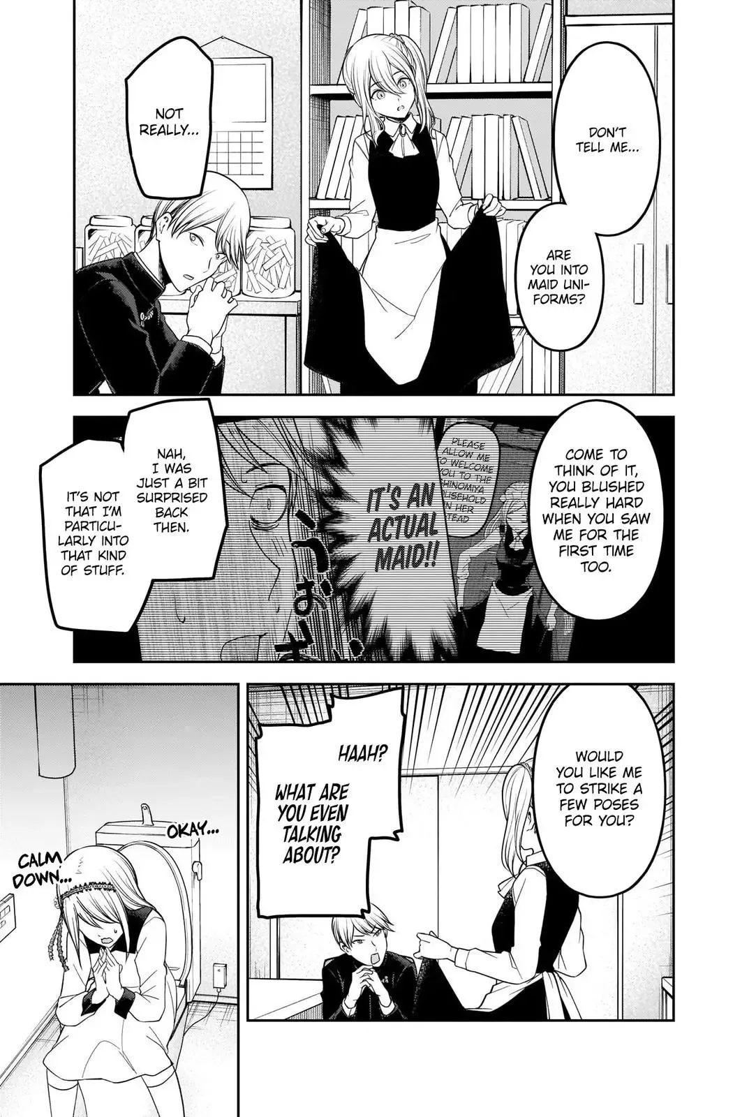 Kaguya Wants to be Confessed To: The Geniuses' War of Love and Brains Chapter 243 page 11