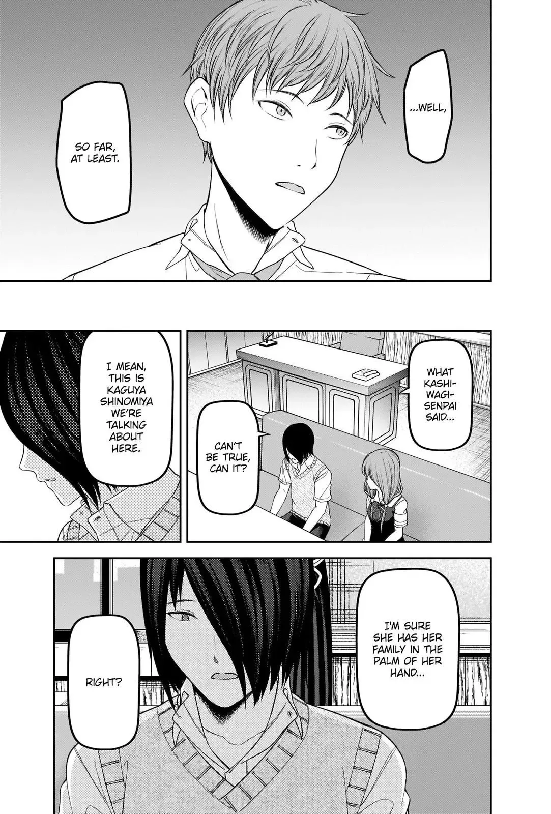 Kaguya Wants to be Confessed To: The Geniuses' War of Love and Brains Chapter 247 page 13