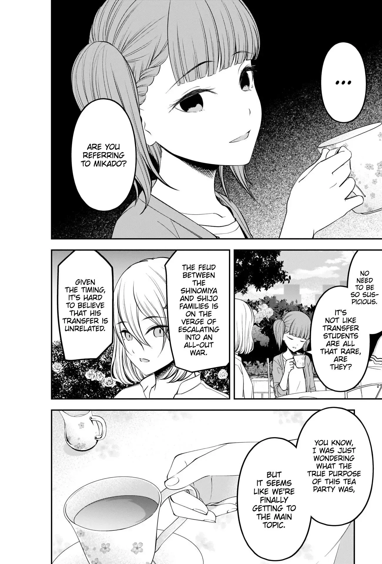 Kaguya Wants to be Confessed To: The Geniuses' War of Love and Brains Chapter 216 page 4