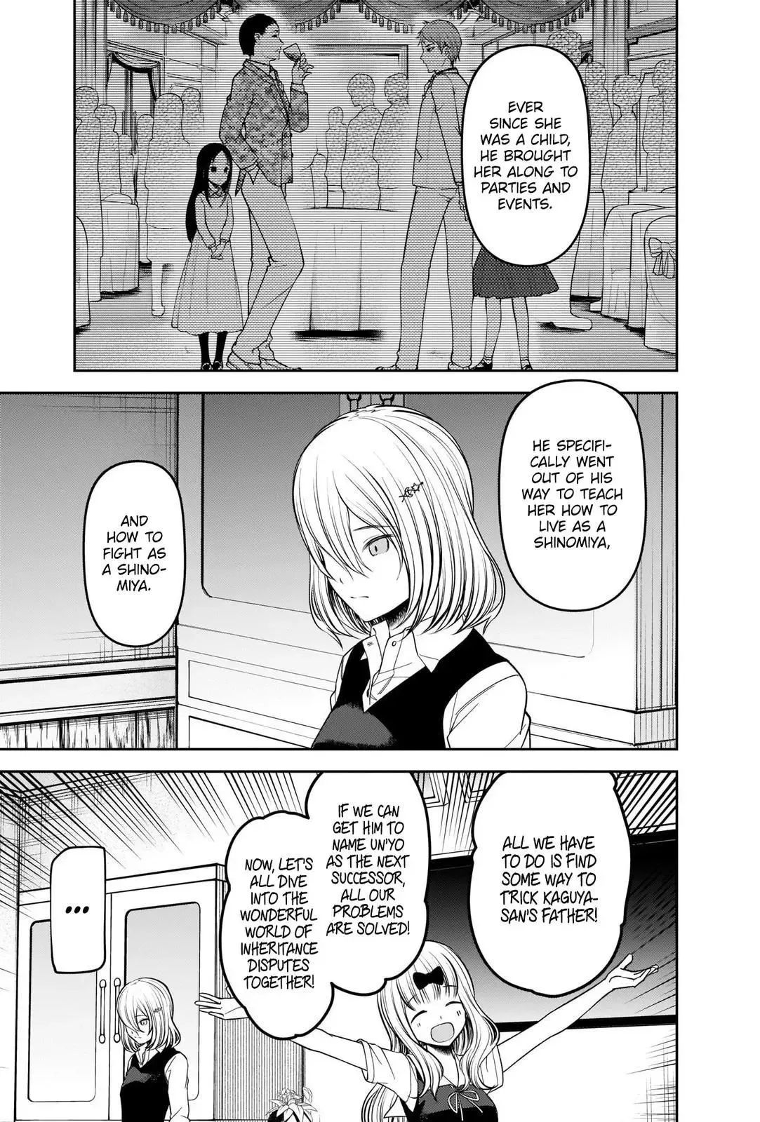 Kaguya Wants to be Confessed To: The Geniuses' War of Love and Brains Chapter 250 page 13