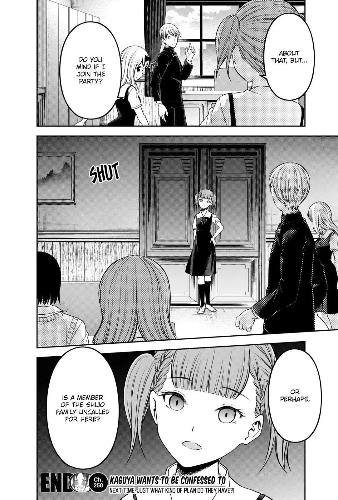 Kaguya Wants to be Confessed To: The Geniuses' War of Love and Brains Chapter 250 page 18