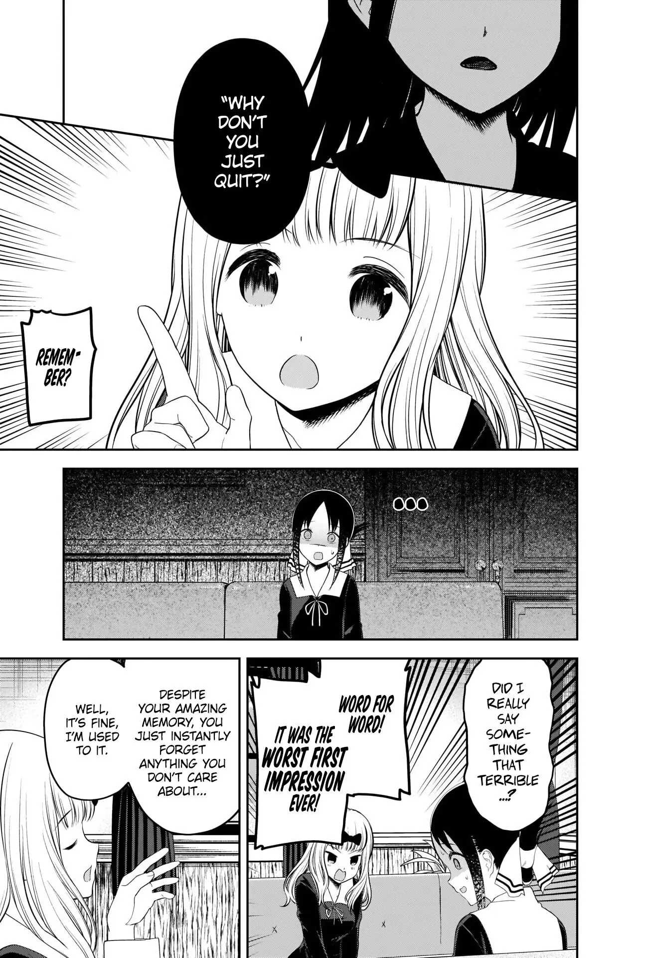 Kaguya Wants to be Confessed To: The Geniuses' War of Love and Brains Chapter 222 page 5
