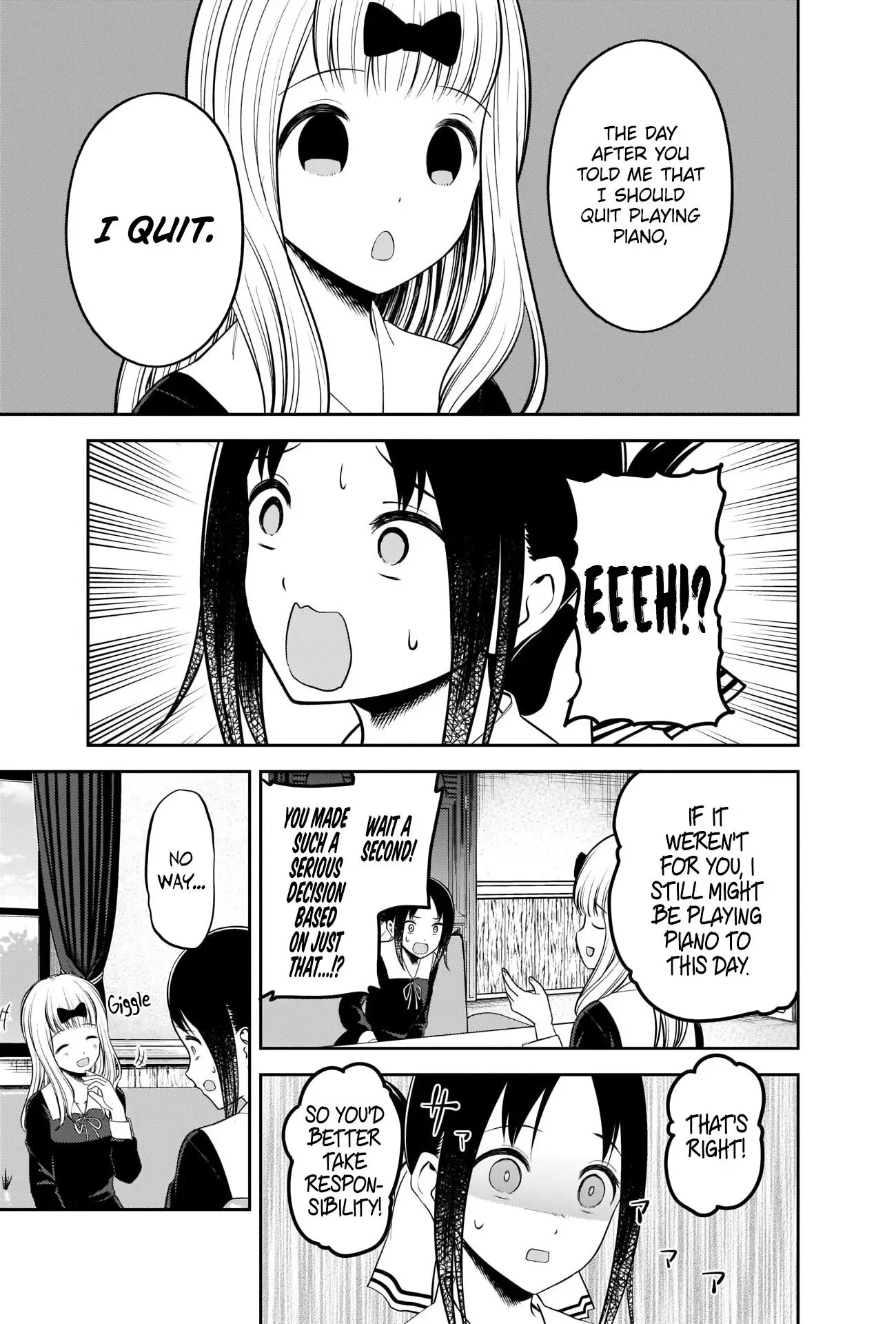 Kaguya Wants to be Confessed To: The Geniuses' War of Love and Brains Chapter 222 page 7