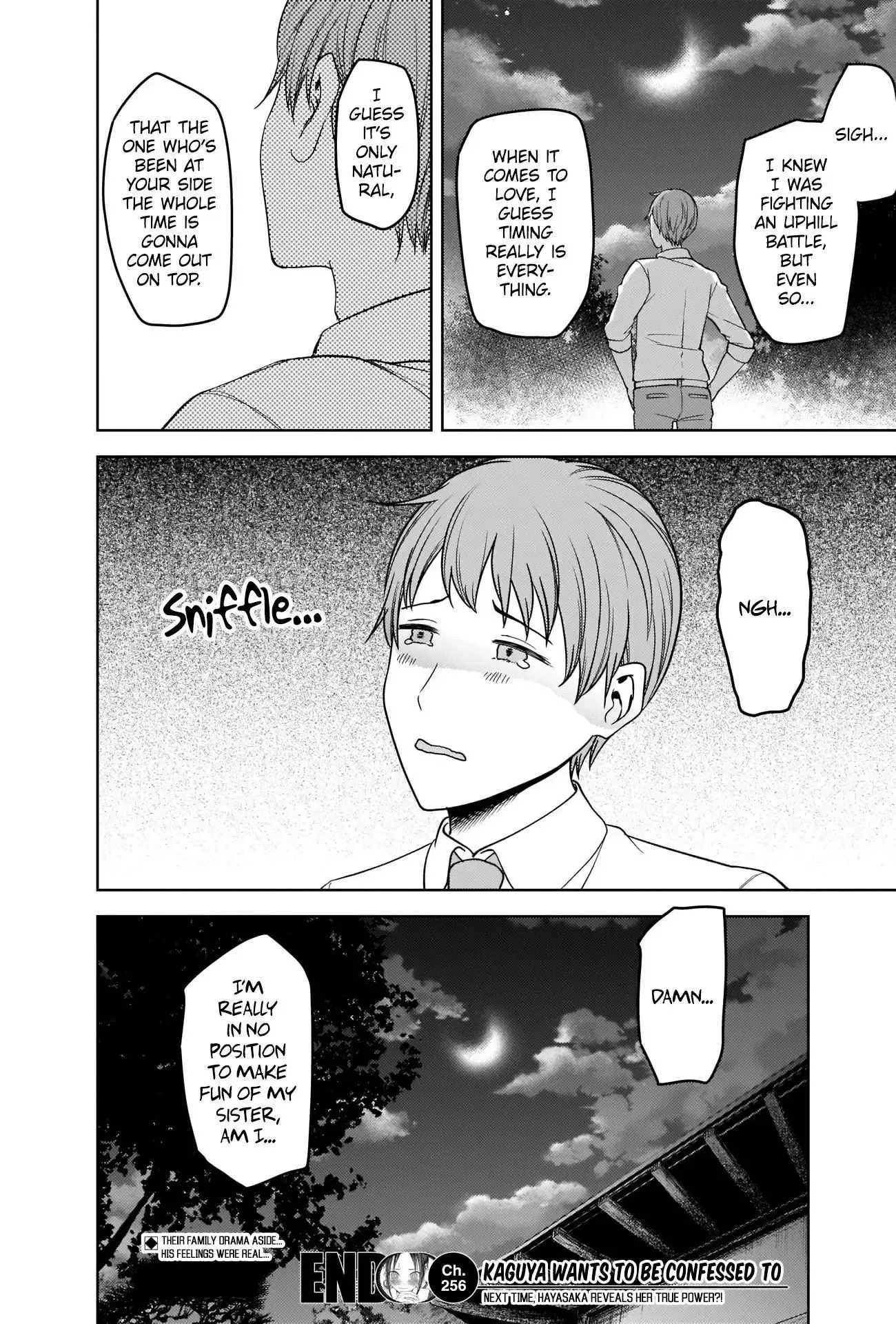 Kaguya Wants to be Confessed To: The Geniuses' War of Love and Brains Chapter 256 page 19