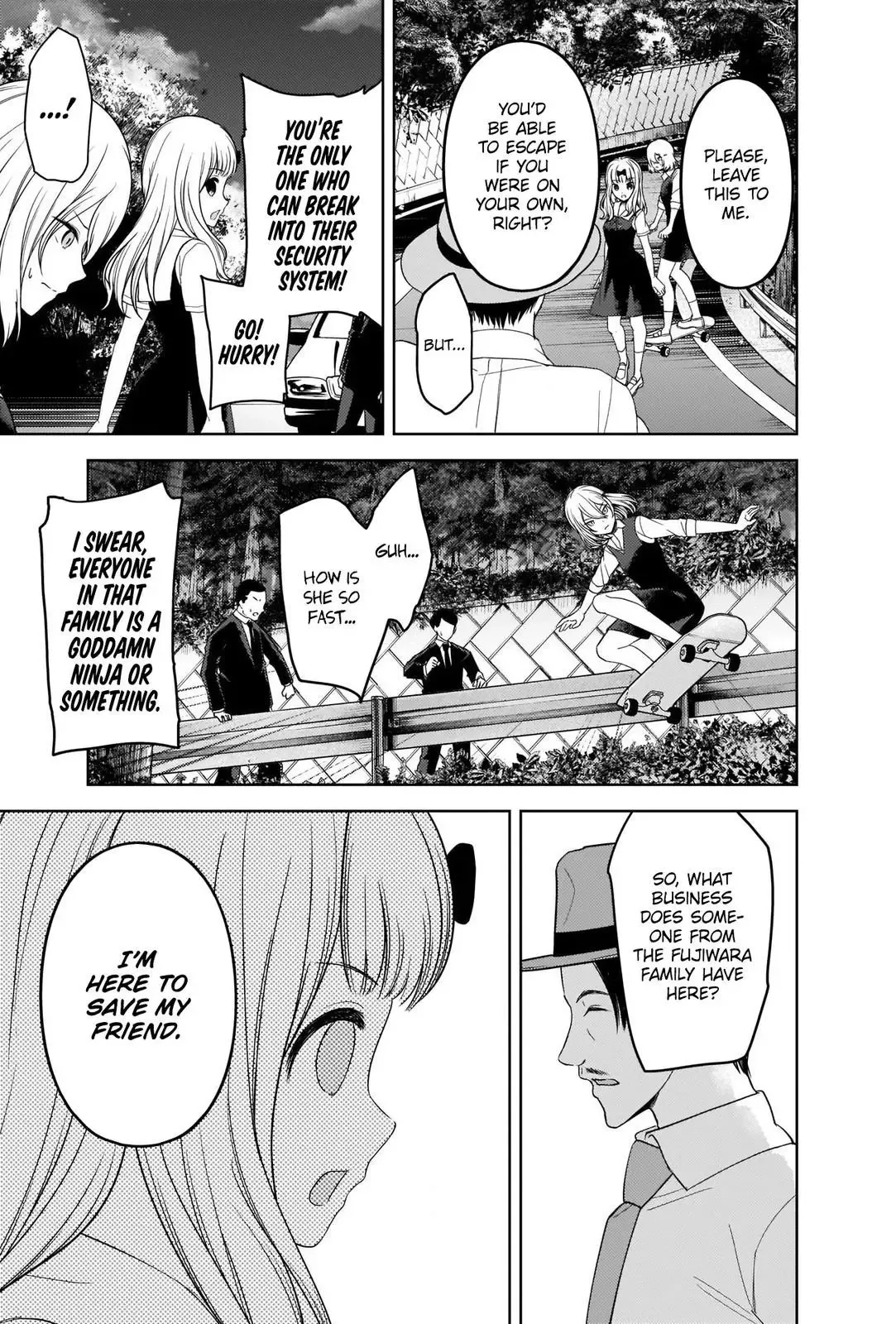 Kaguya Wants to be Confessed To: The Geniuses' War of Love and Brains Chapter 257 page 7