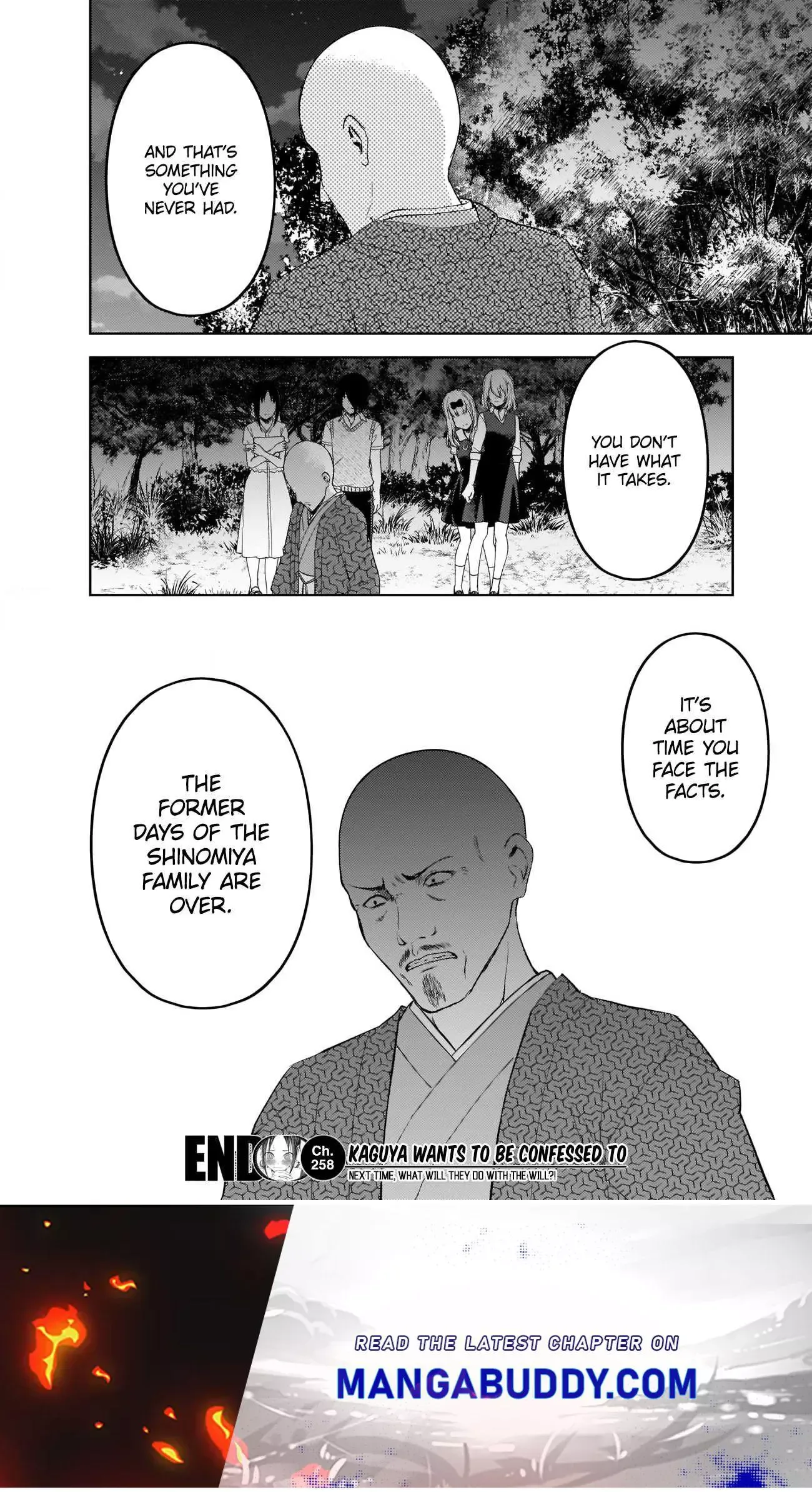 Kaguya Wants to be Confessed To: The Geniuses' War of Love and Brains Chapter 258 page 18