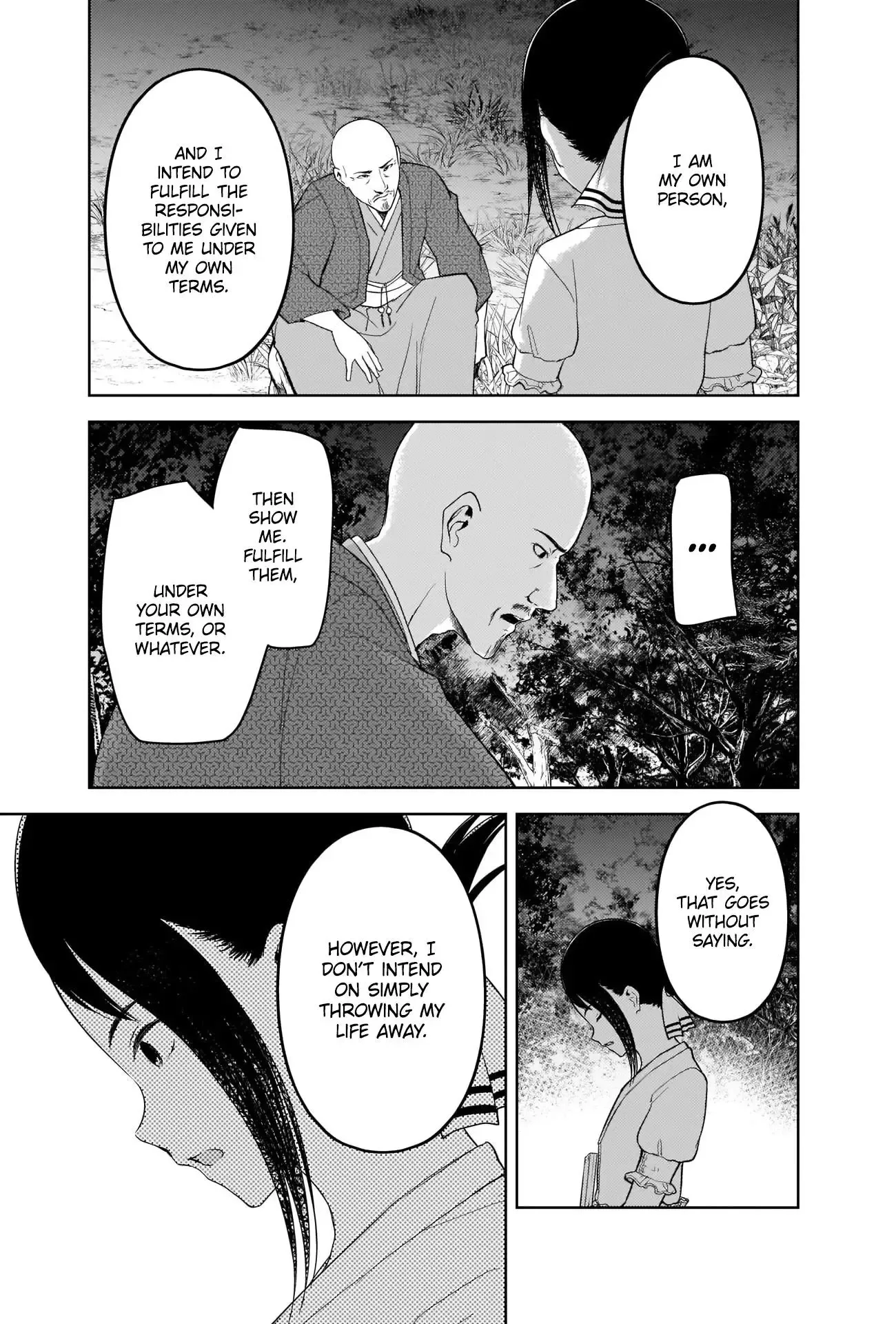 Kaguya Wants to be Confessed To: The Geniuses' War of Love and Brains Chapter 259 page 9