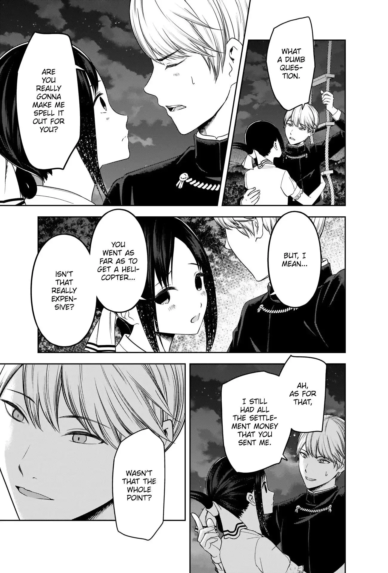 Kaguya Wants to be Confessed To: The Geniuses' War of Love and Brains Chapter 261 page 3
