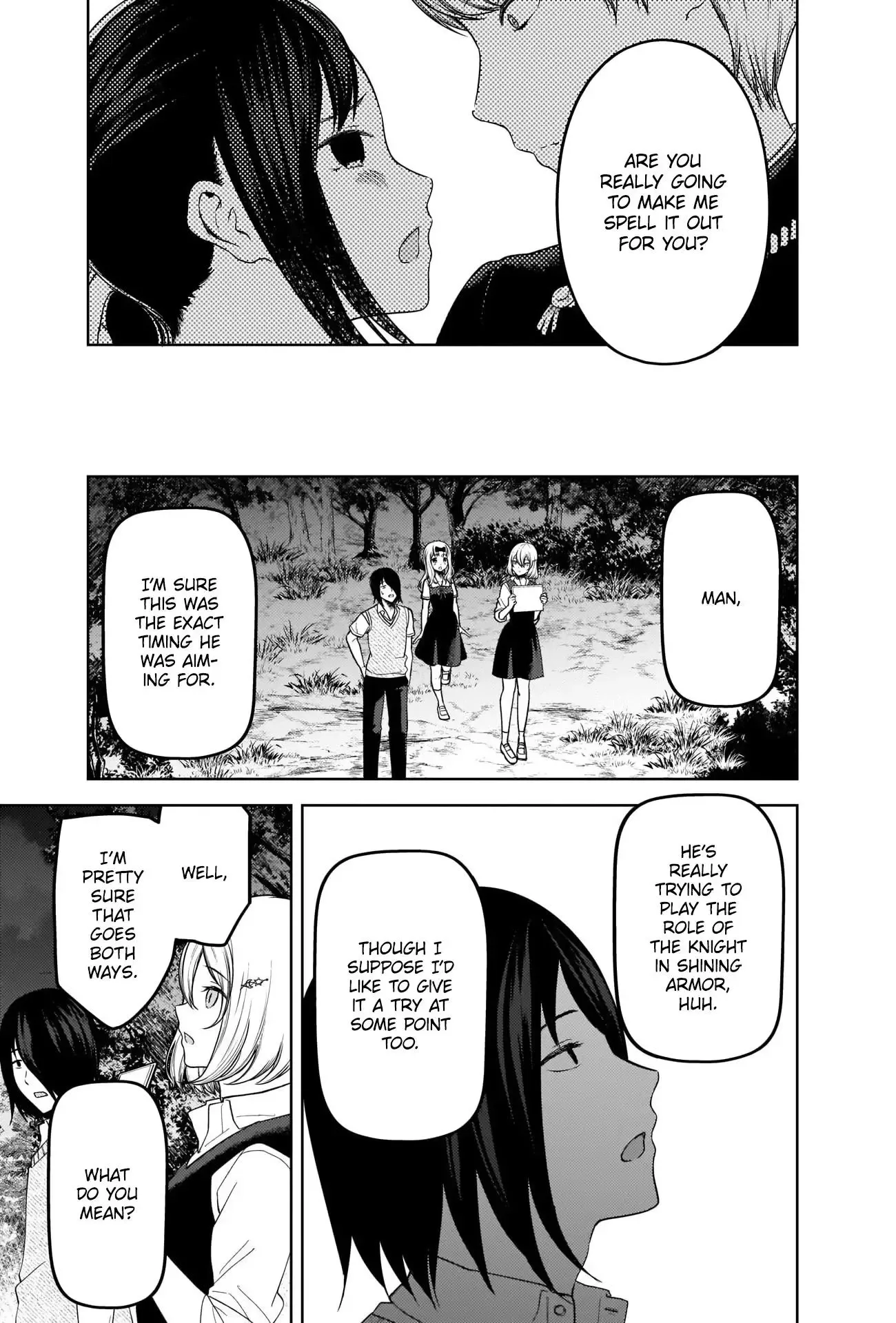 Kaguya Wants to be Confessed To: The Geniuses' War of Love and Brains Chapter 261 page 7