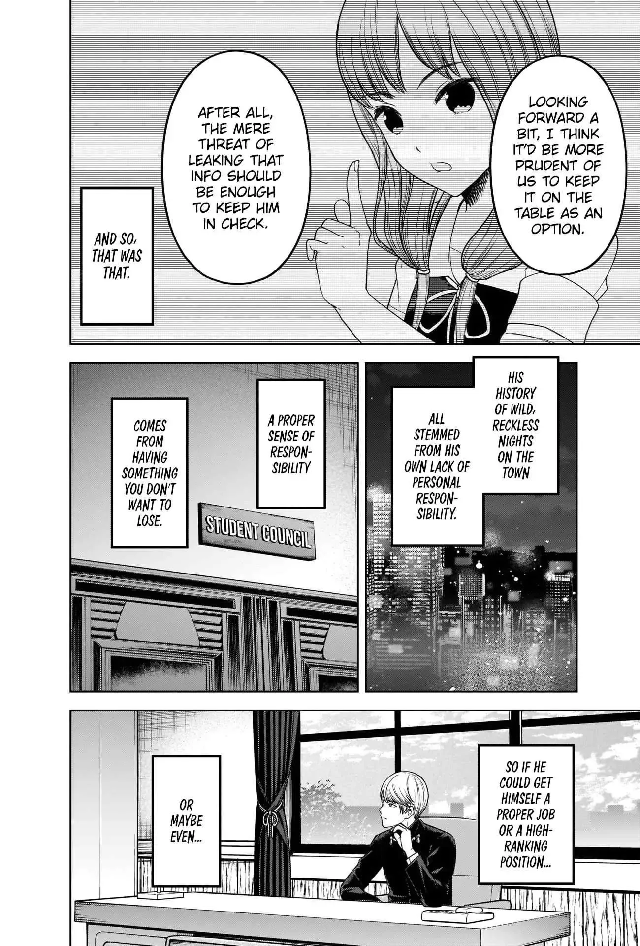 Kaguya Wants to be Confessed To: The Geniuses' War of Love and Brains Chapter 262 page 4