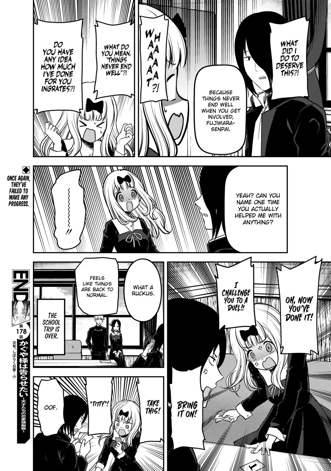 Kaguya Wants to be Confessed To: The Geniuses' War of Love and Brains Chapter 188 page 19