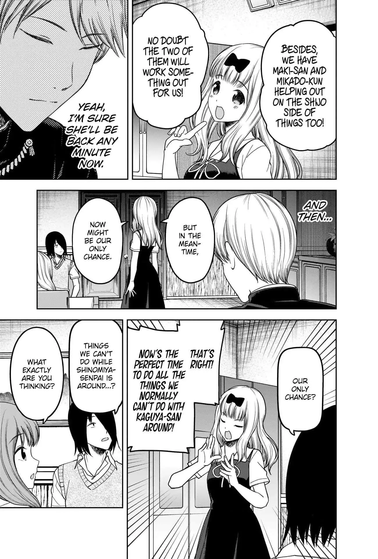Kaguya Wants to be Confessed To: The Geniuses' War of Love and Brains Chapter 262 page 7