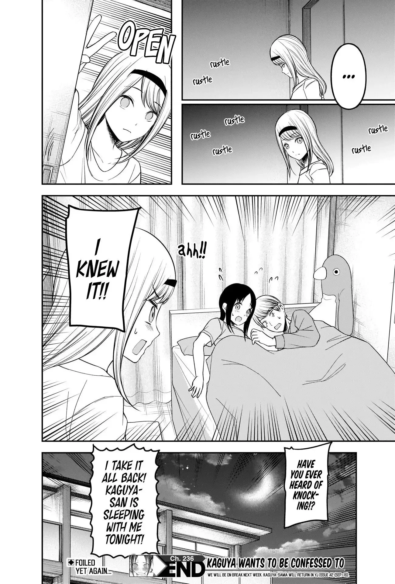Kaguya Wants to be Confessed To: The Geniuses' War of Love and Brains Chapter 236 page 18