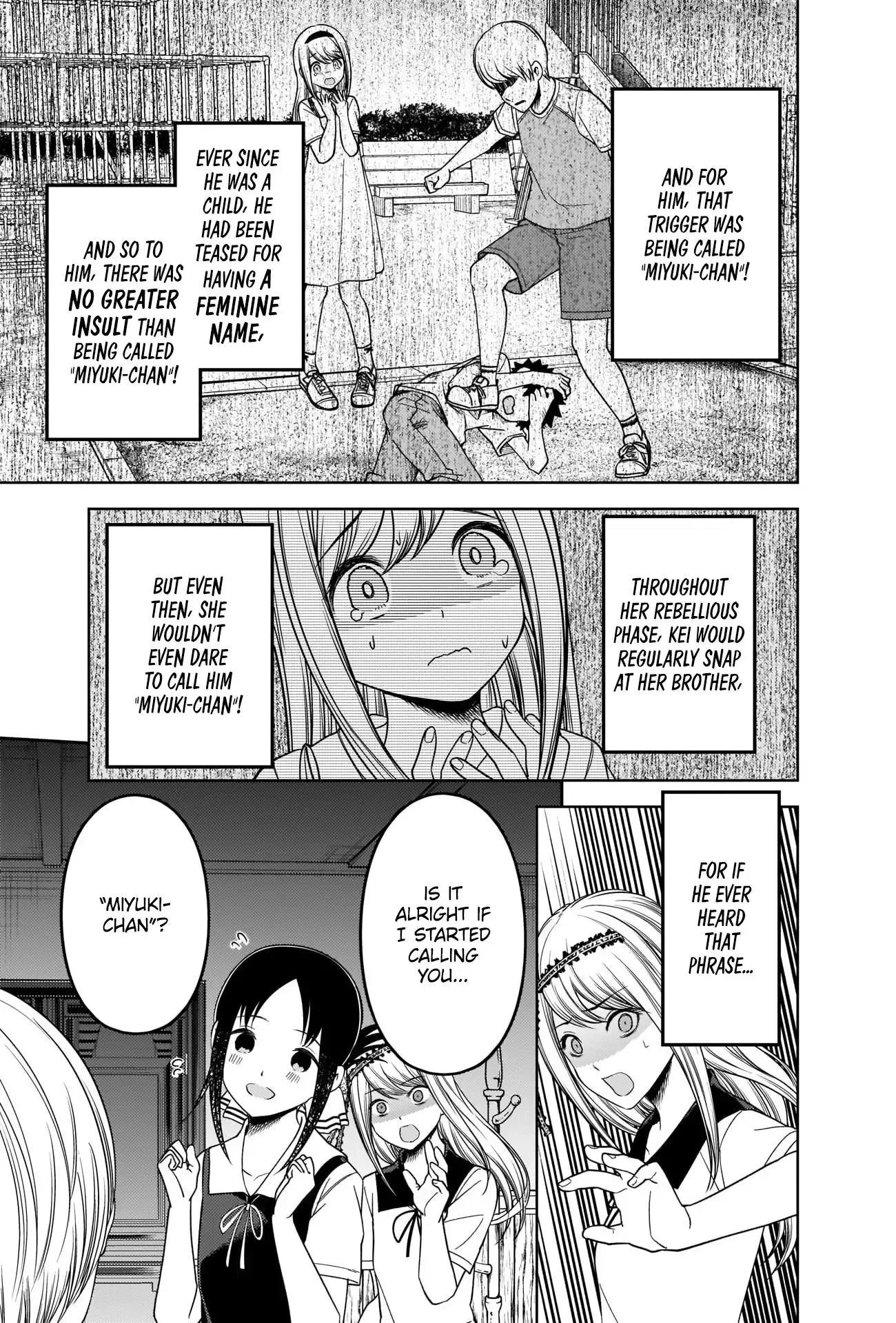 Kaguya Wants to be Confessed To: The Geniuses' War of Love and Brains Chapter 264 page 15